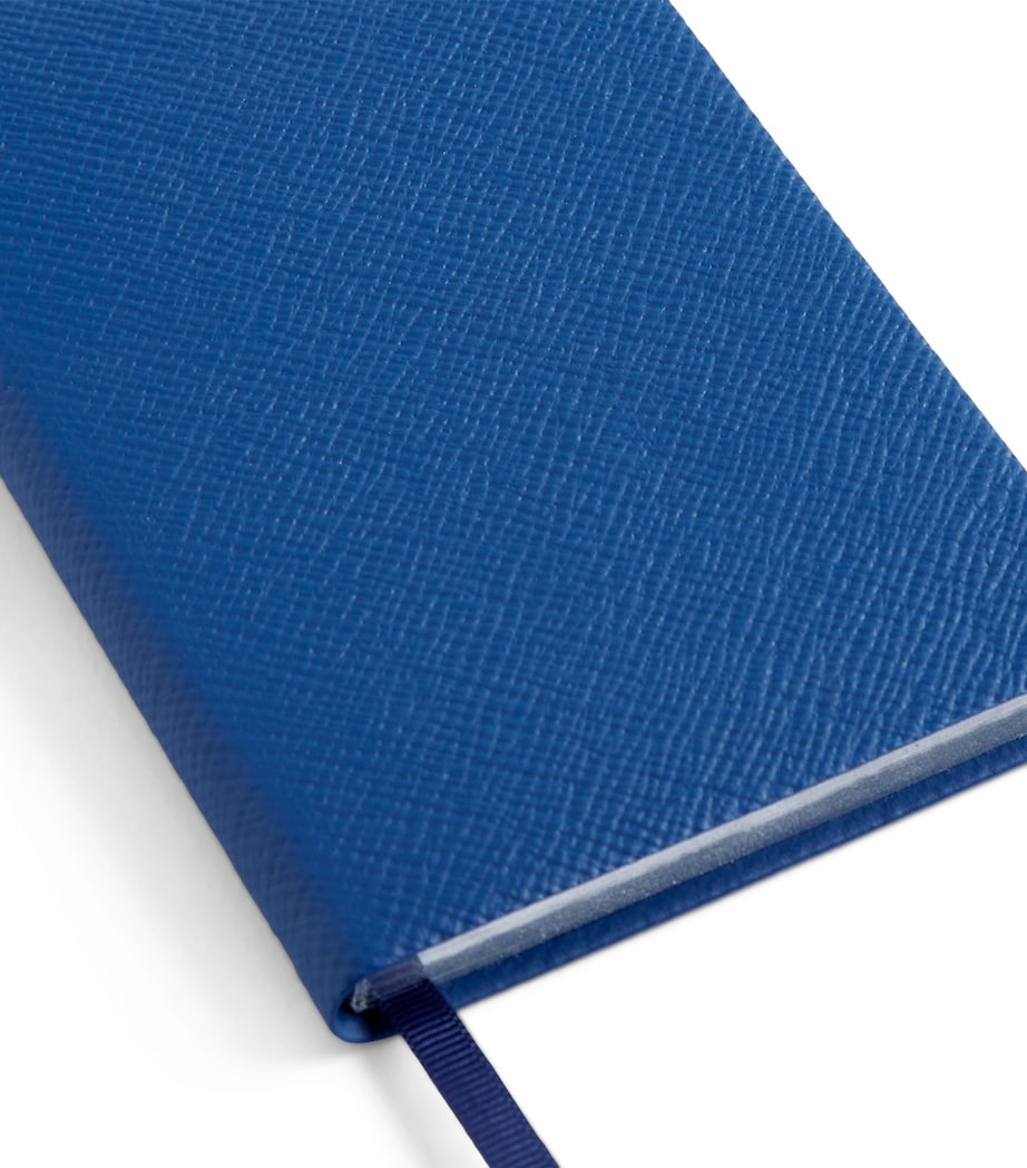 Leather Panama Pocket Notebook CERULEAN Image 2