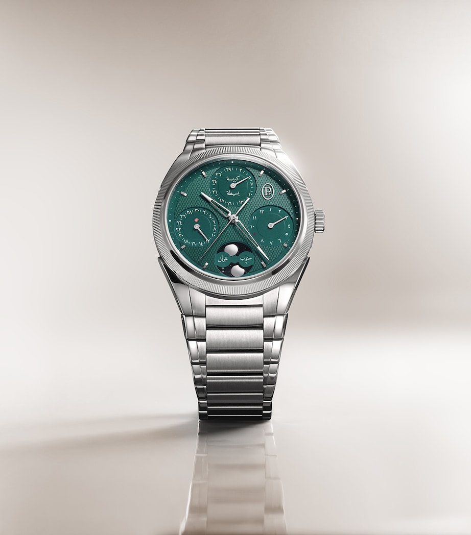 Stainless Steel Tonda PF Hijri Perpetual Calendar Watch 42mm GREEN Image 6