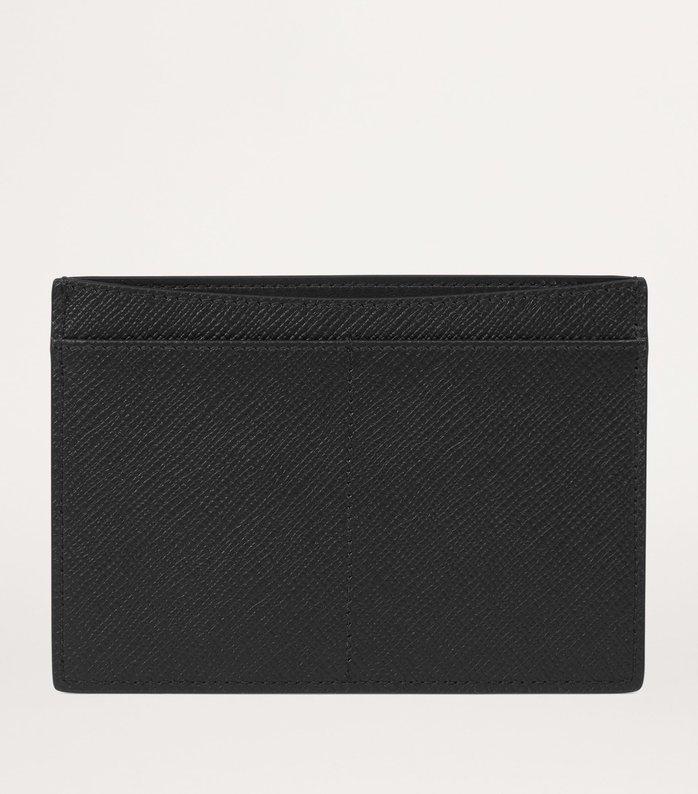 Panama Leather Passport Sleeve BLACK Image 3