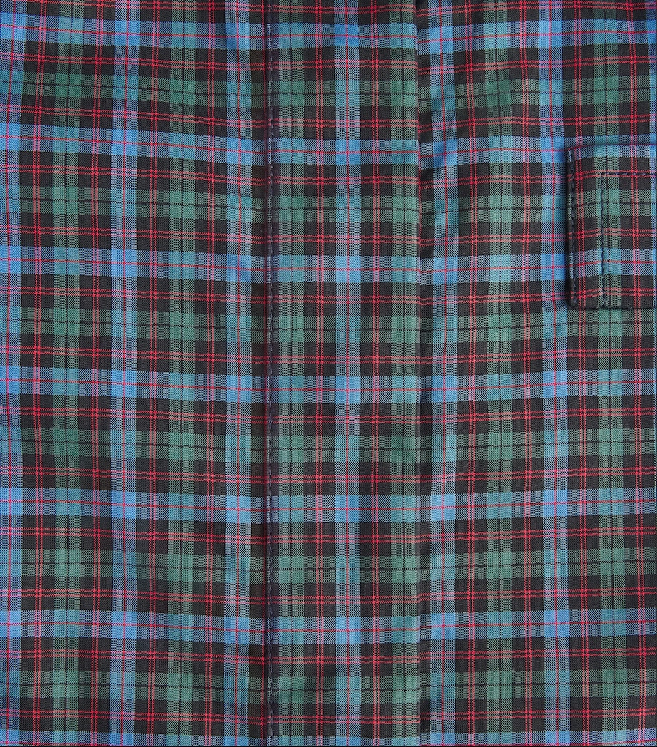 Claudie Pierlot Womens Check Pussybow Blouse Multicolored Image 8