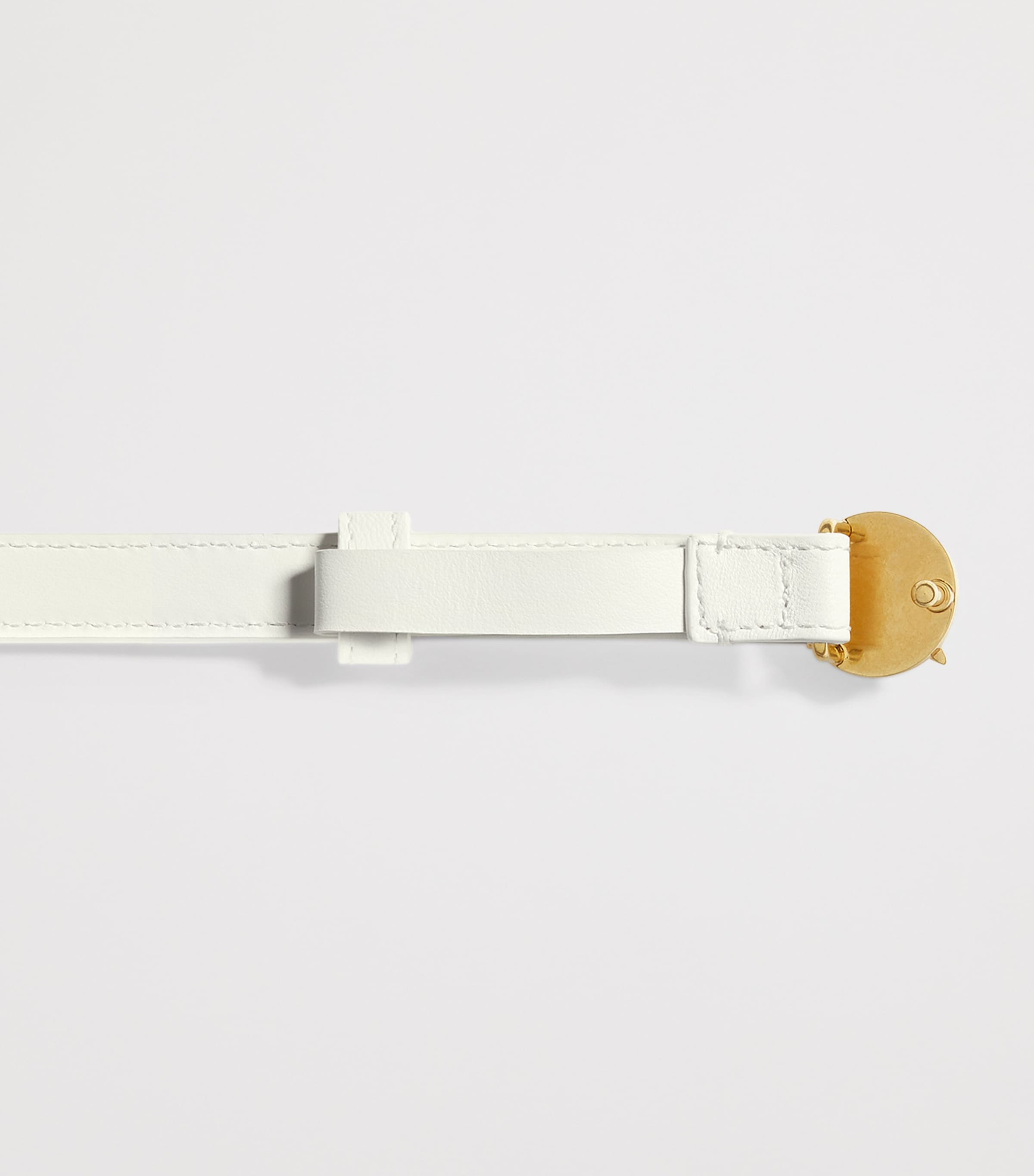 Bottega Veneta Nappa Leather Faces Belt Image 5