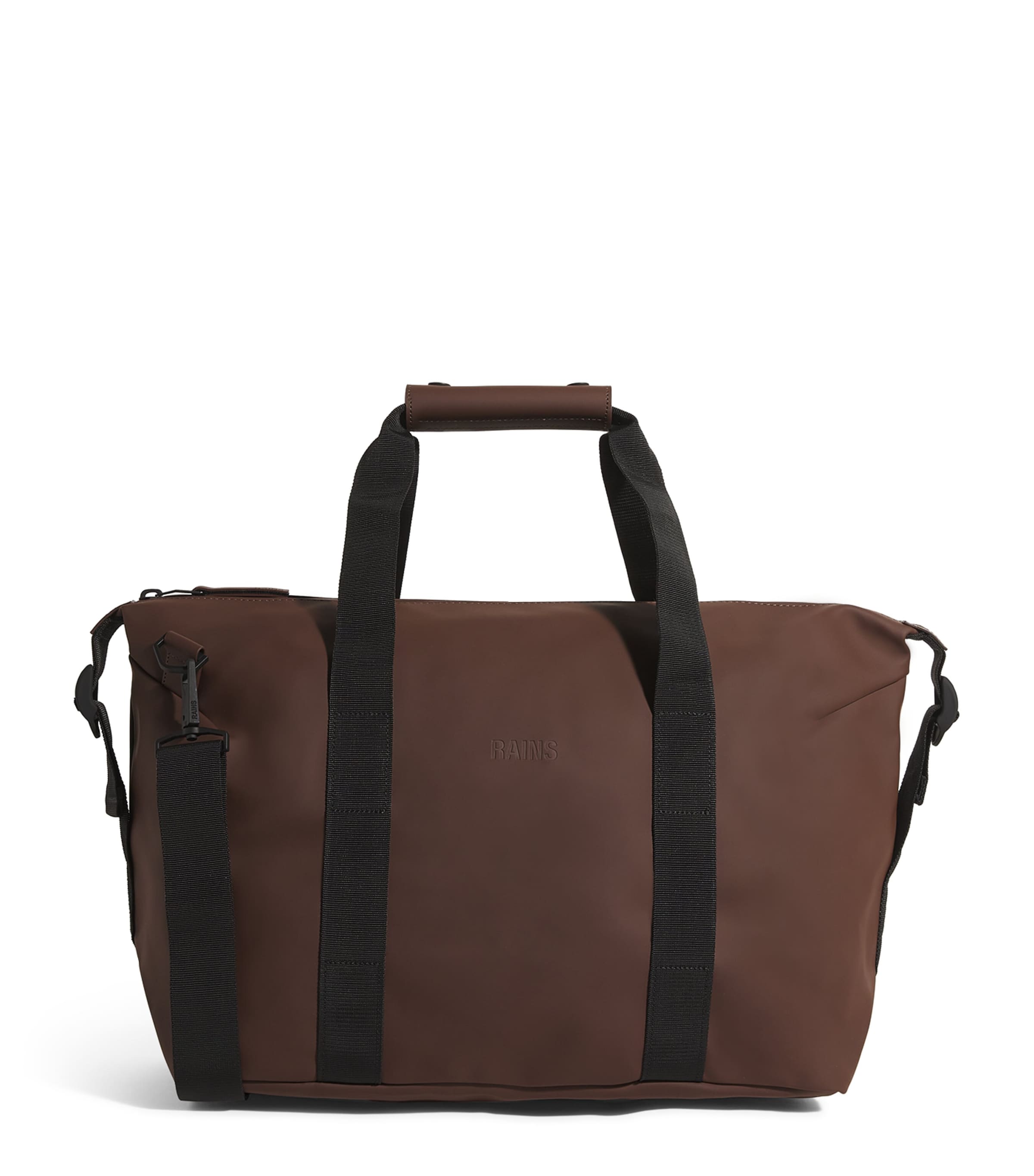 Shop Rains Small Hilo Weekend Bag In Brown