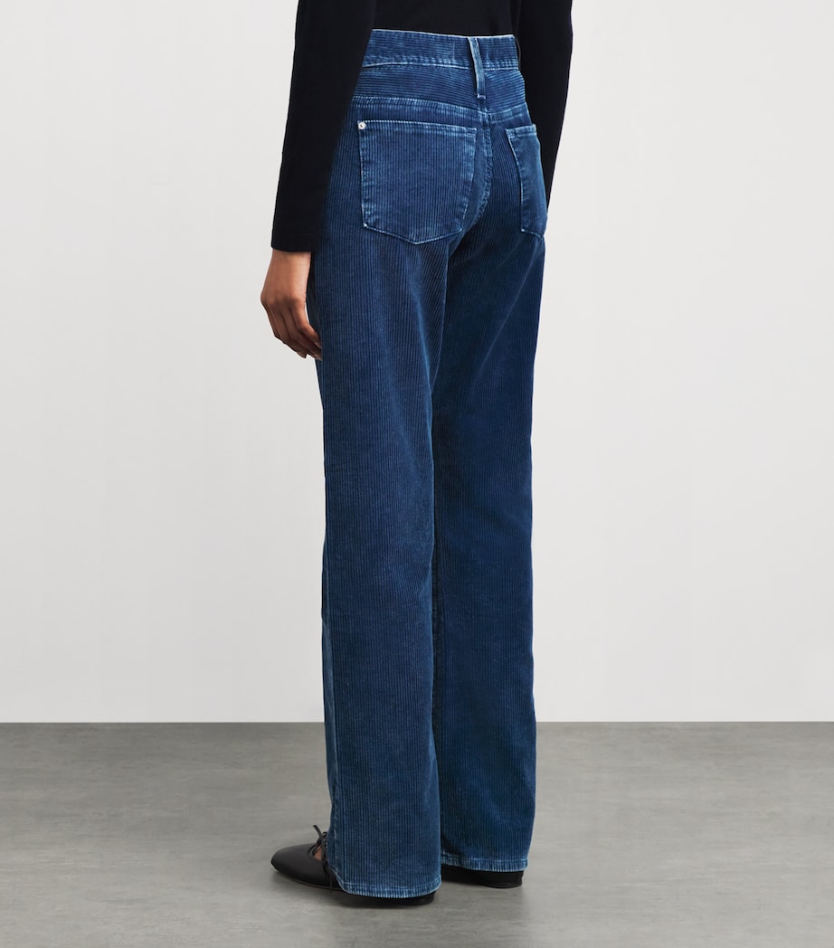 Corduroy Tess High-Rise Straight Jeans OXNARD Image 4