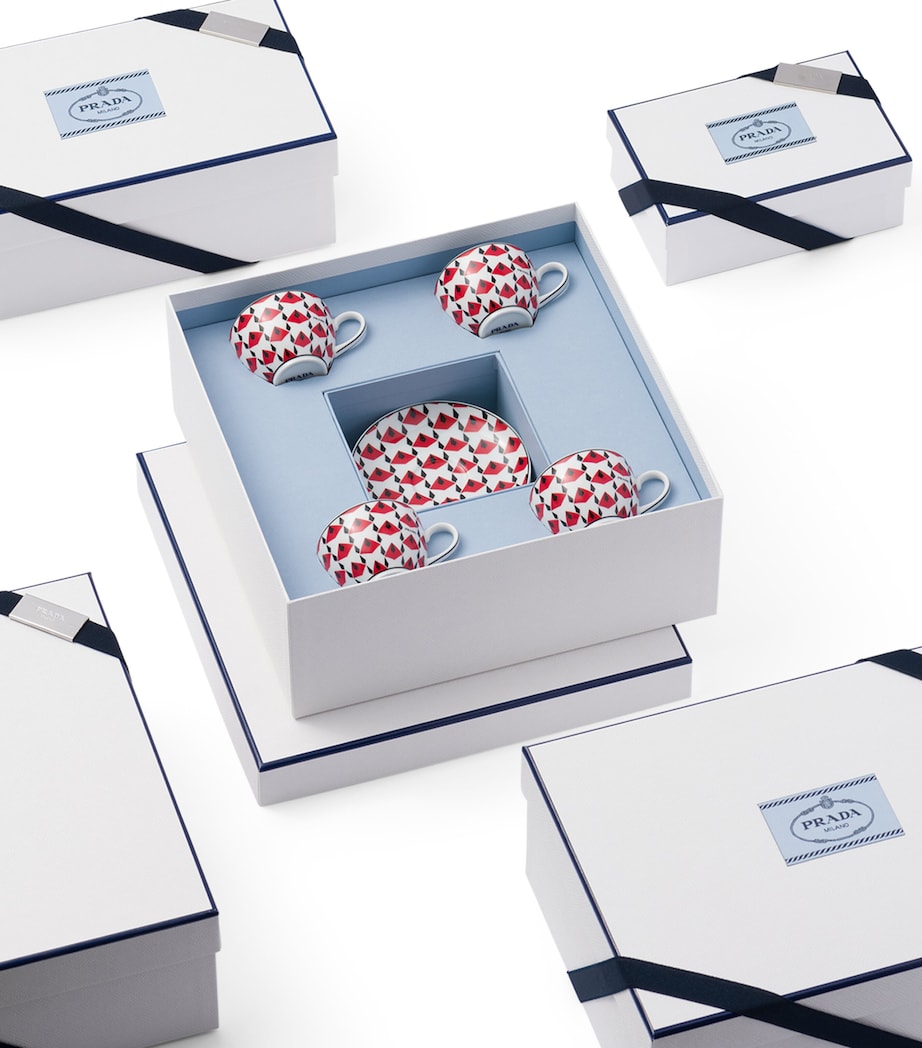 Vienna Coffee Cup and Saucer (Set of 4) F0E5X Image 3