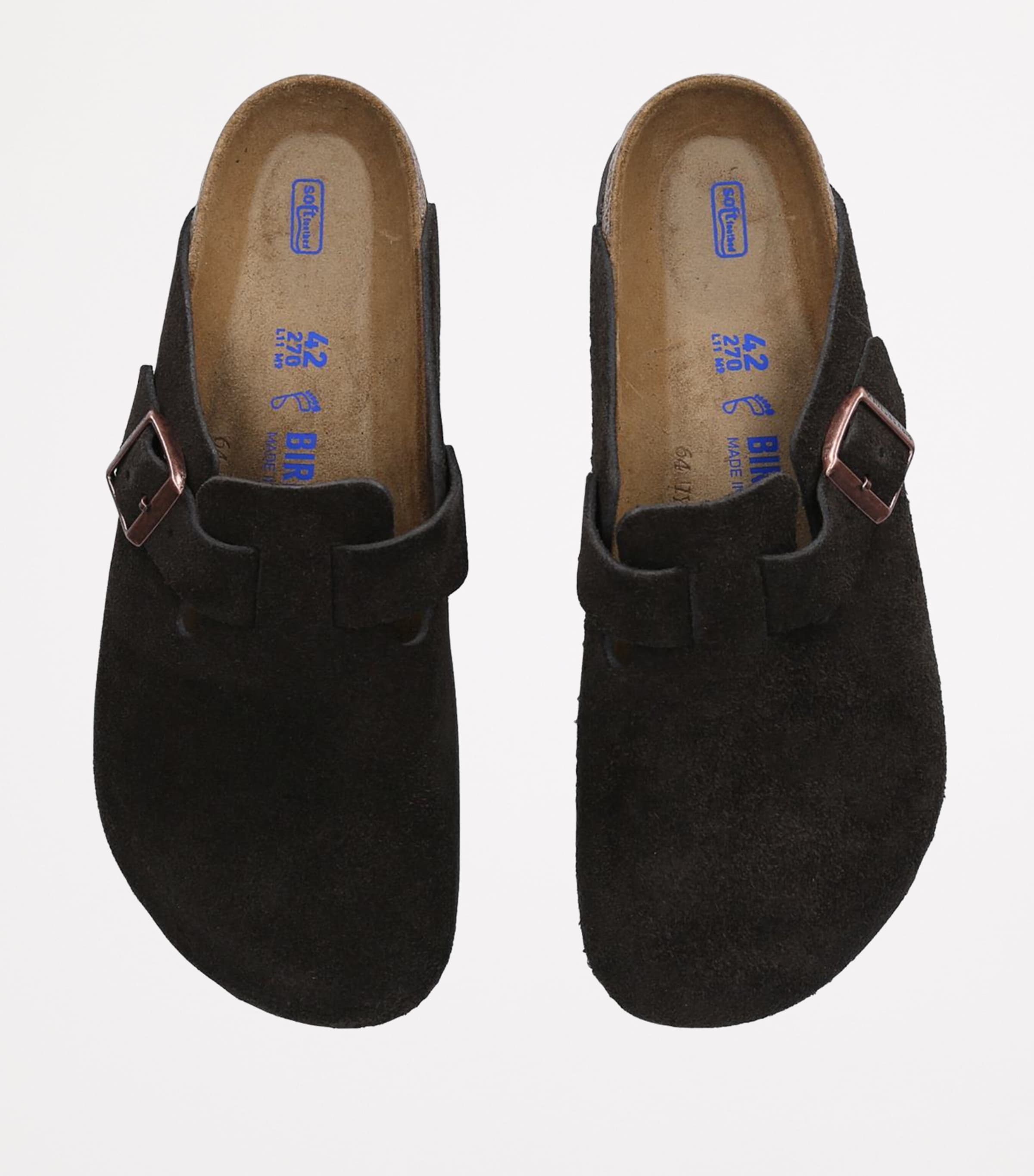 【Birkenstock】boston suede EU43 c538dd56e509be30da1eaa2f68ac90