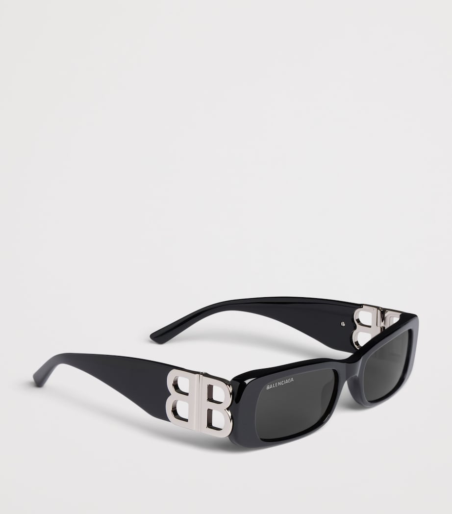 Balenciaga Dynasty Rectangle Sunglasses Image 2