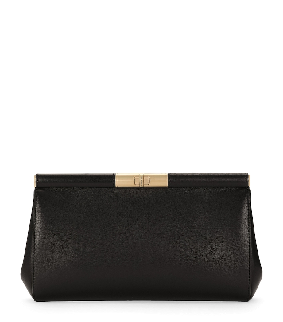 Large Nappa Leather Marlene Shoulder Bag 80999-BLACK Image 1
