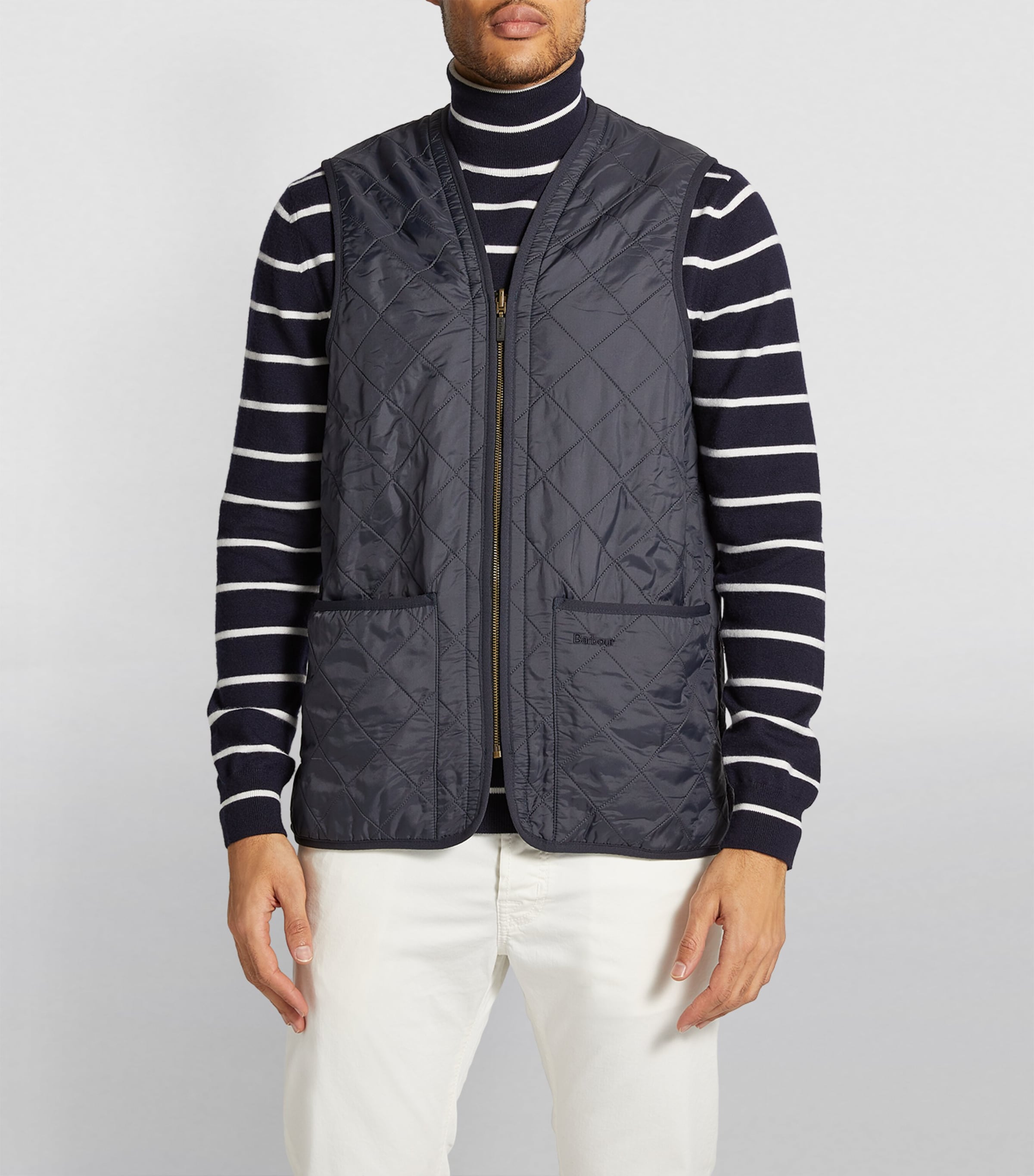 Polarquilt Zip-In Gilet Liner NAVY Image 9