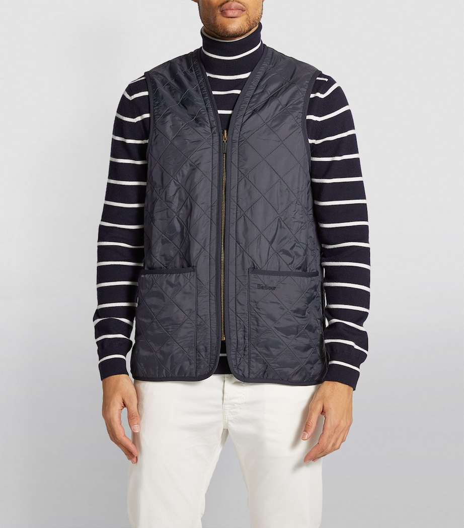 Polarquilt Zip-In Gilet Liner NAVY Image 9