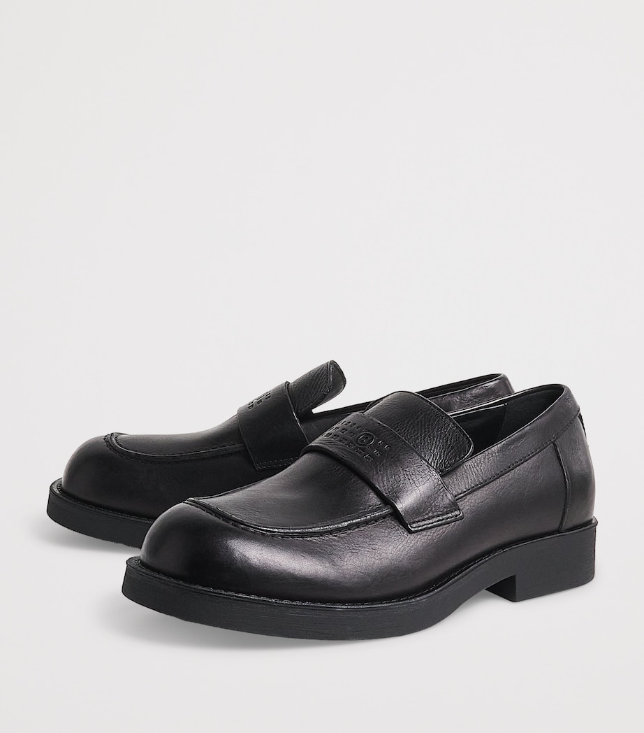 Leather City Biker Loafers T8013 Image 3