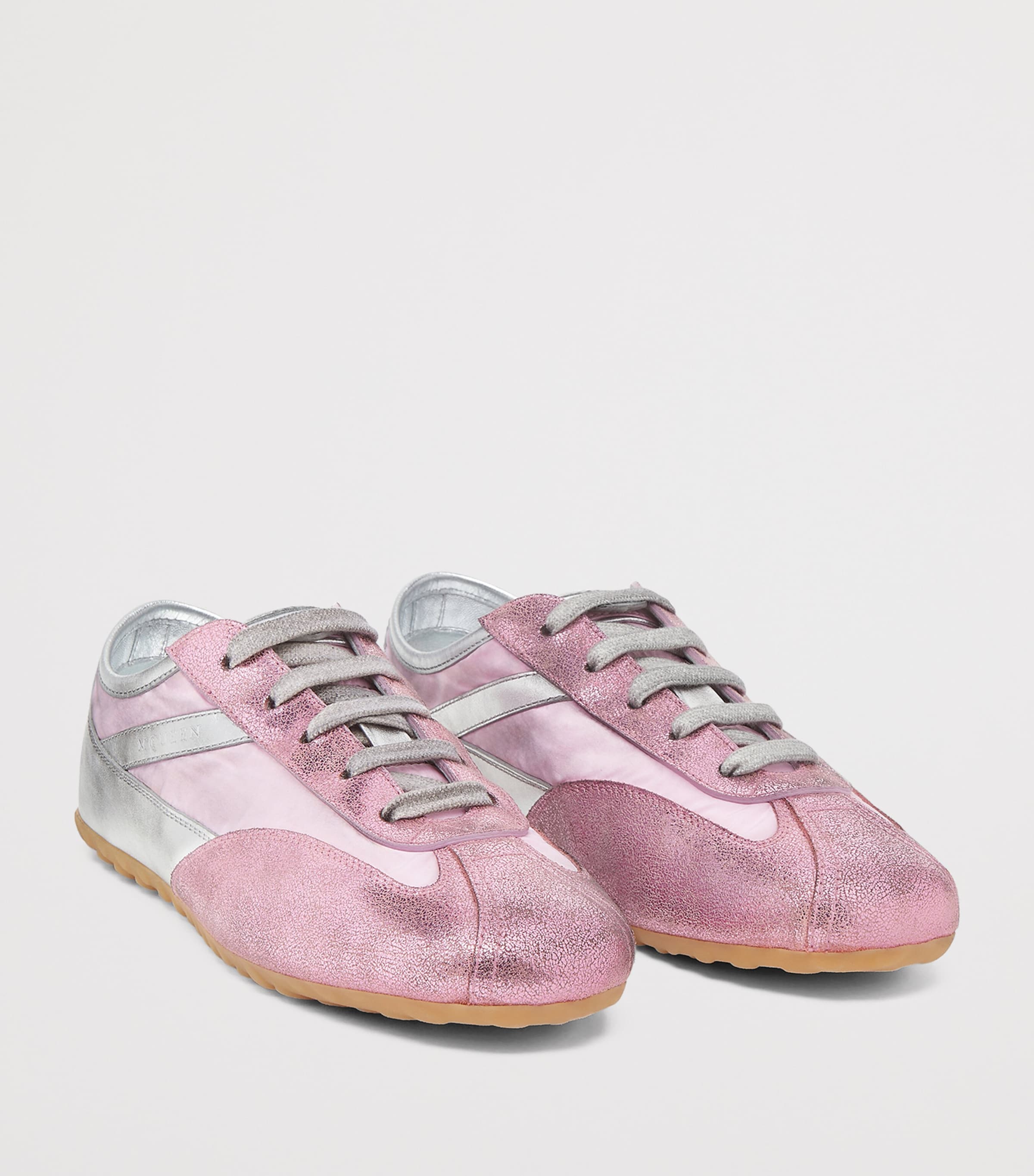 McQueen Leather Boxe Sneakers Image 2