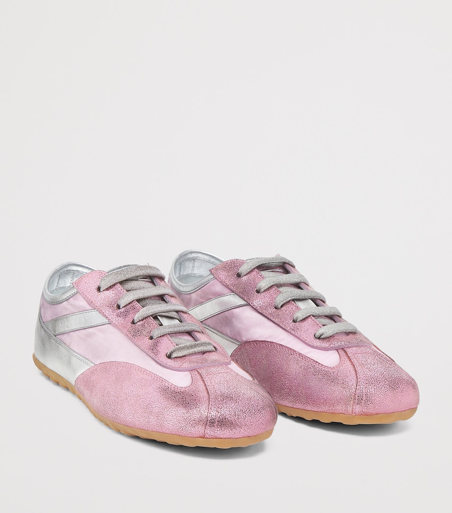McQueen Leather Boxe Sneakers Image 2