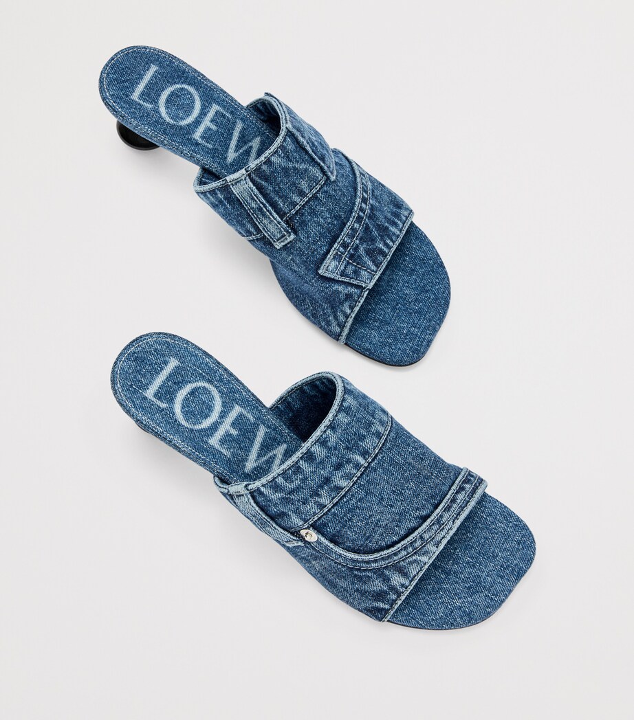 Denim Toy Panta Mules 45 WASHED DENIM Image 4