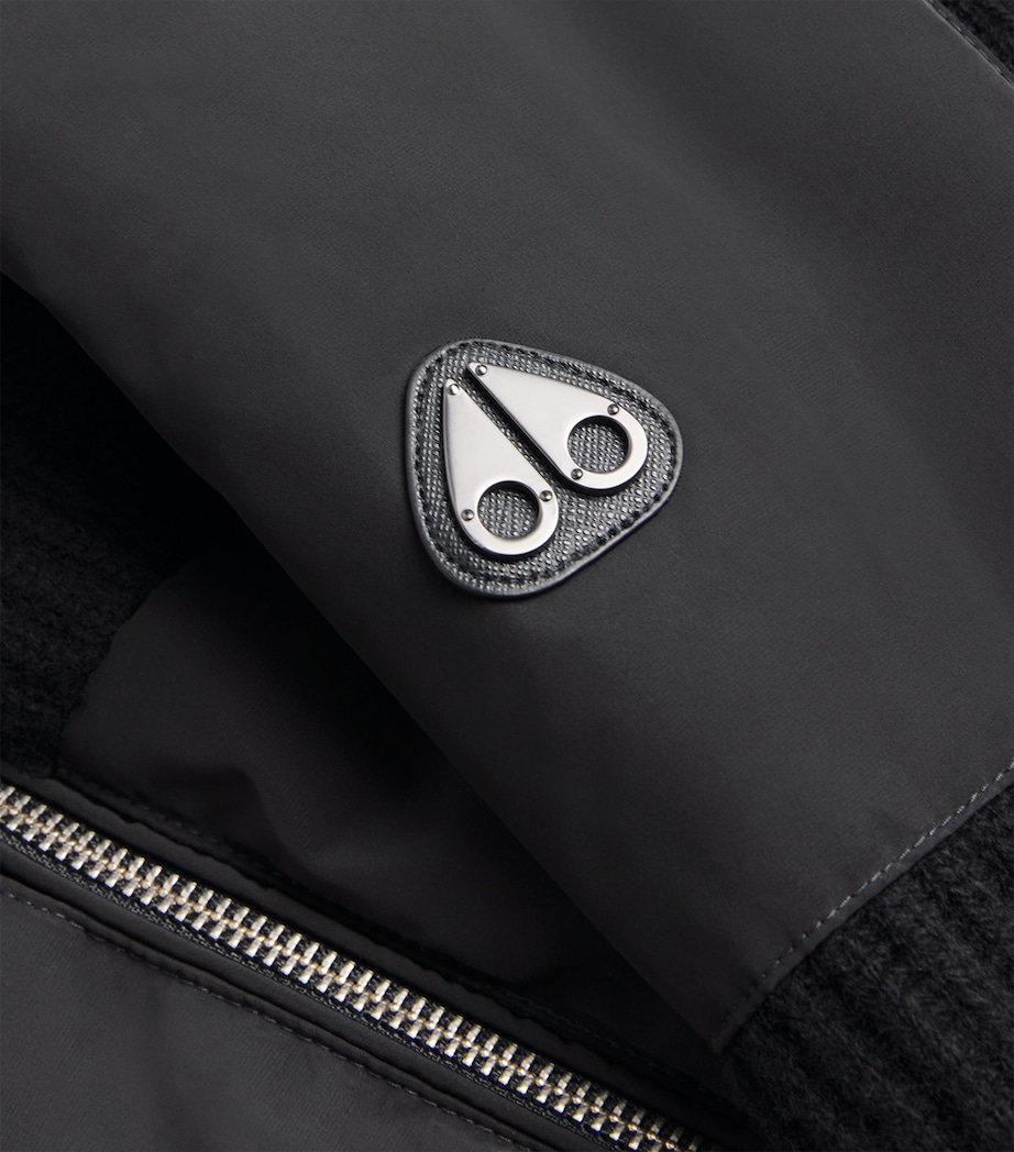 Down Hybrid Puffer Jacket BLACK - 292 Image 5