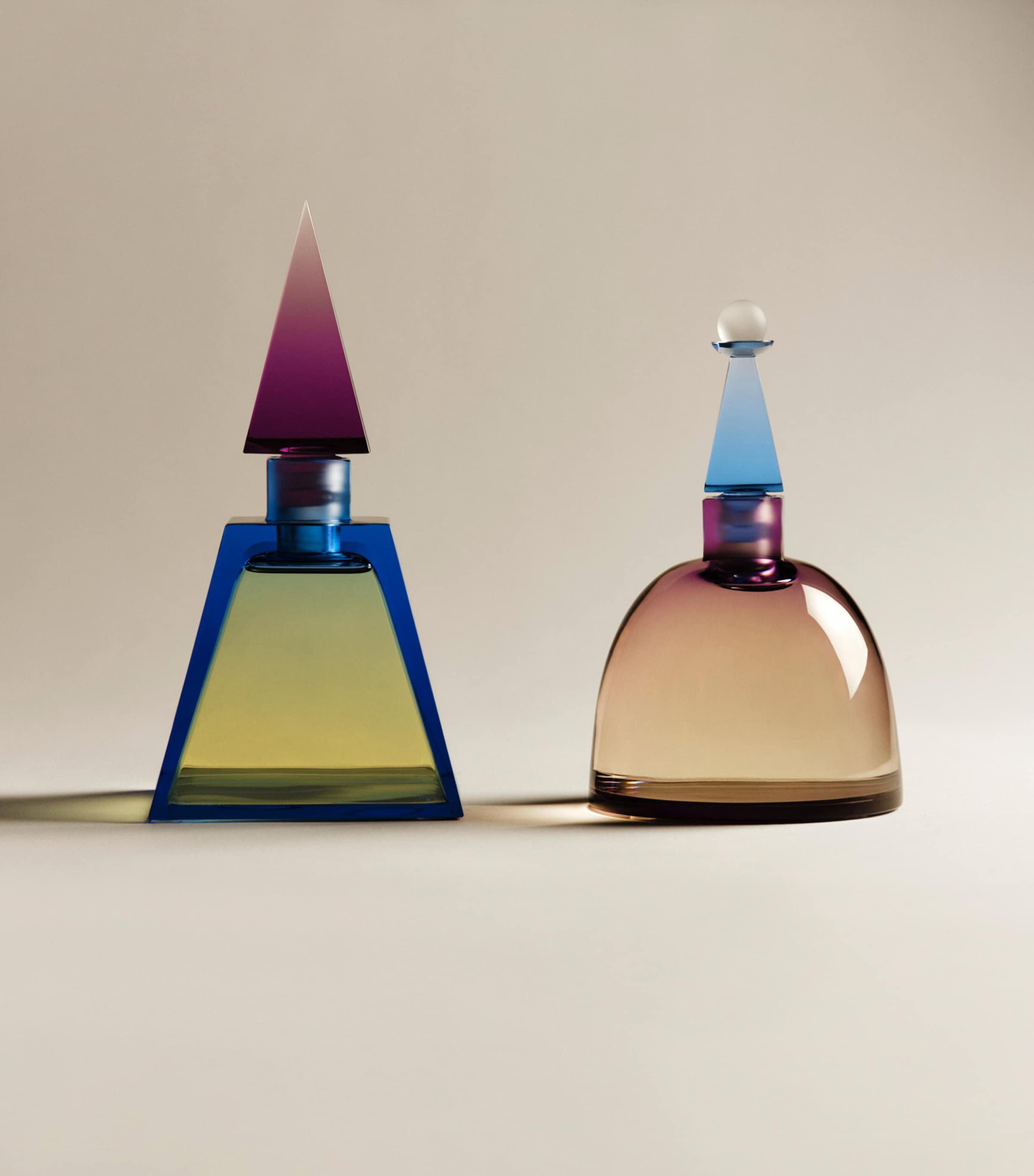 x James Turrell Crystal Purple Sage Perfume Bottle VIOLET Image 2