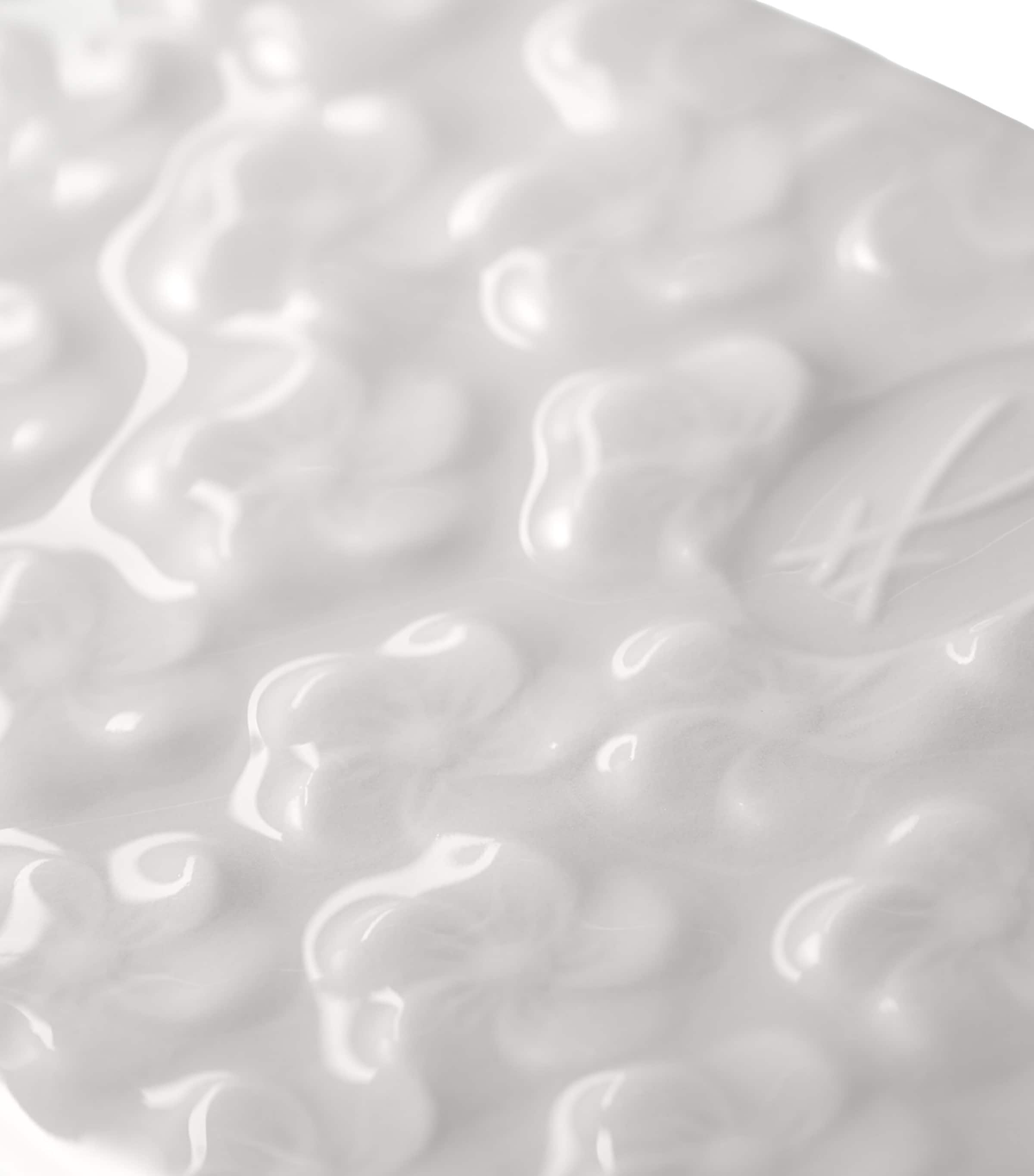 Royal Blossom Oval Charger Plate (33cm) WHITE Image 5