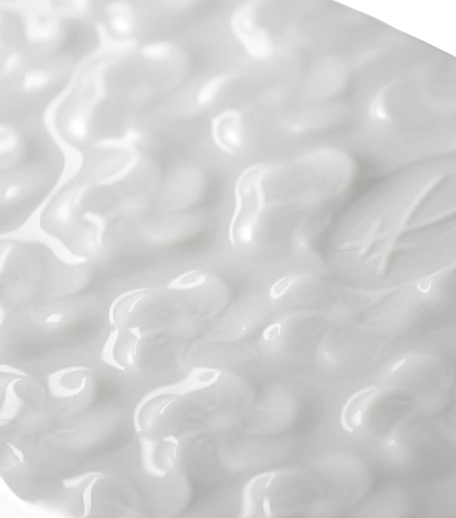 Royal Blossom Oval Charger Plate (33cm) WHITE Image 5