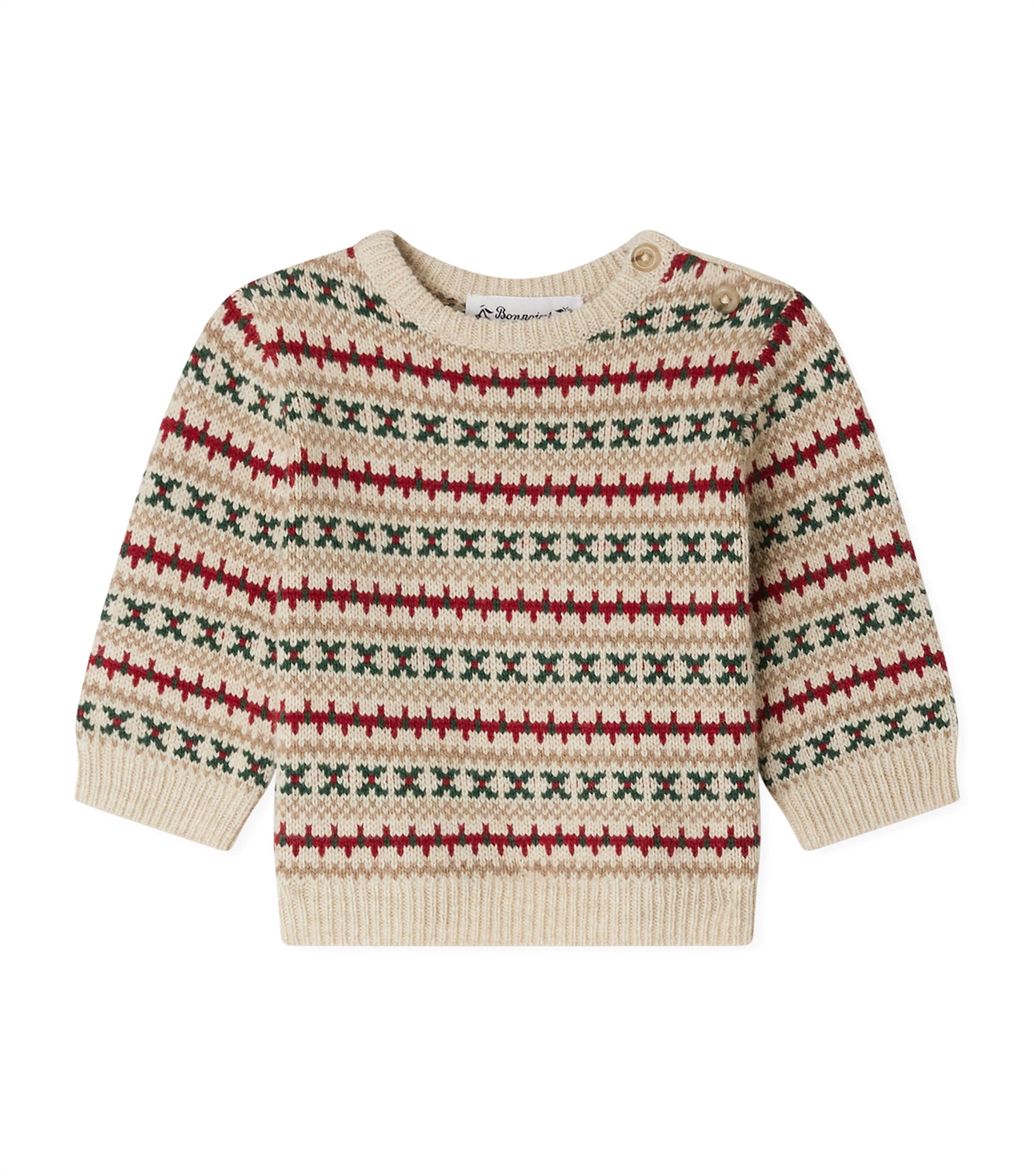 Bonpoint Wool-blend Dalmire Sweater In Multi