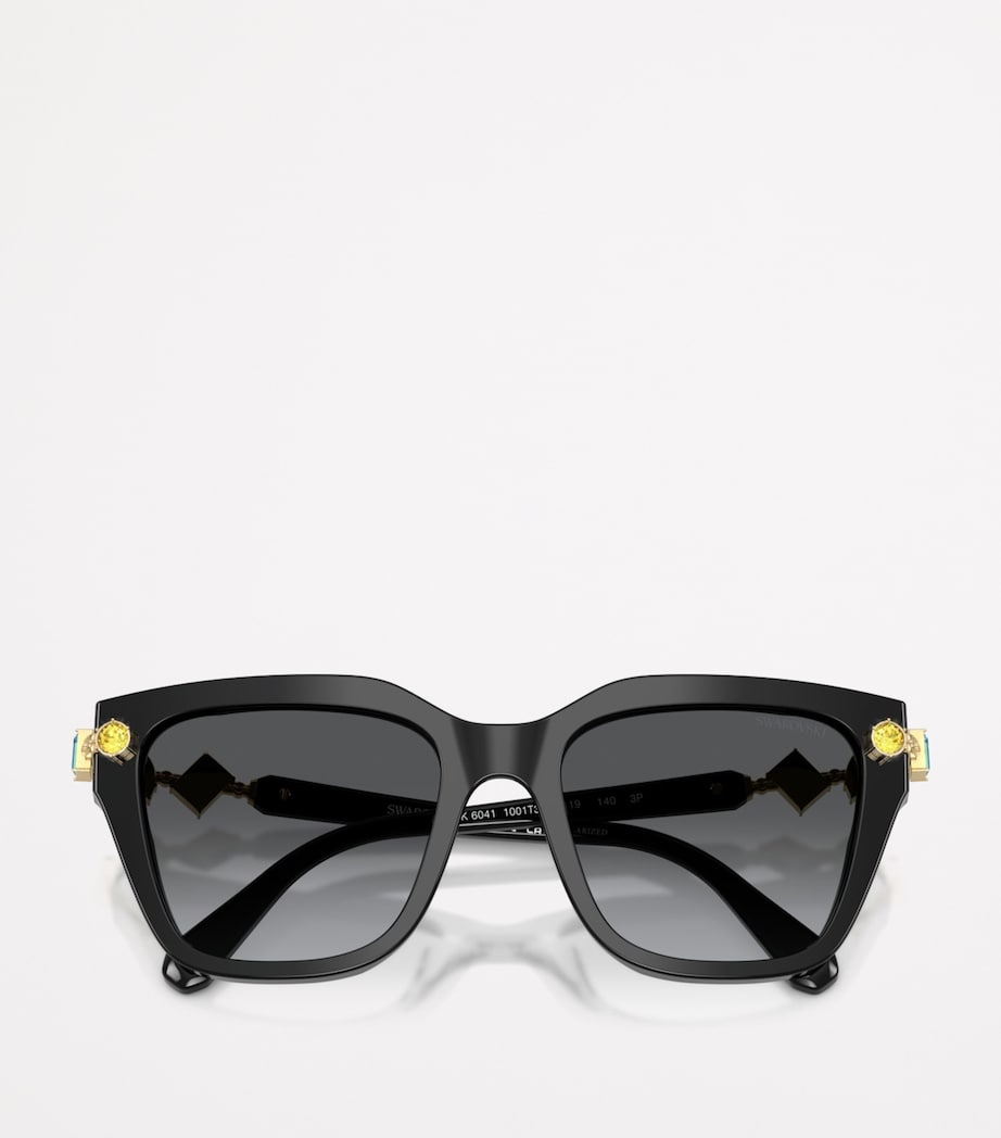 Acetate Oversized SK6041 Sunglasses 1001T3 Image 5
