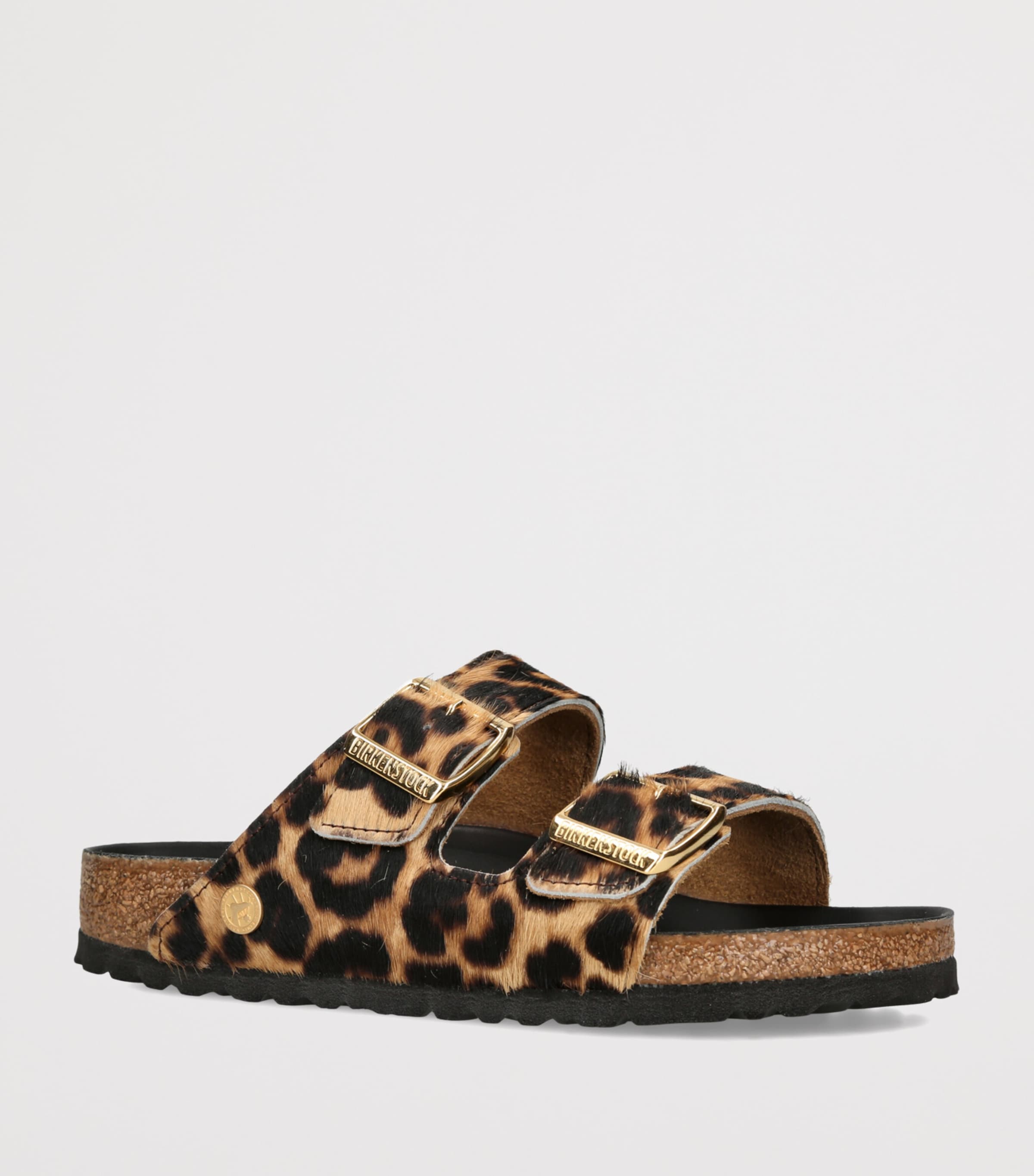 Birkenstock Pony Hair Arizona Sandals Blk/brown Image 3