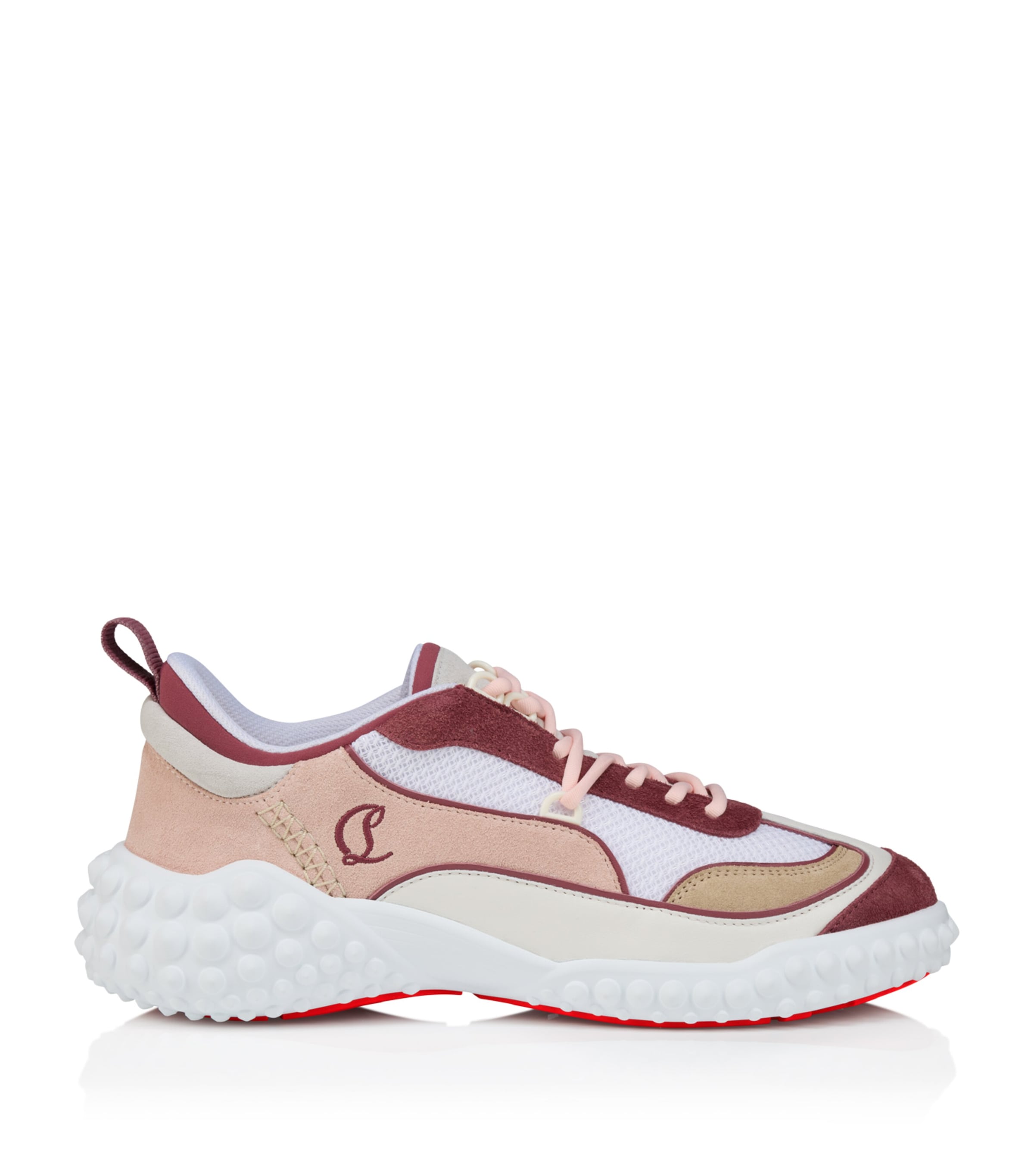 Christian Louboutin Mara Embroidered Sneakers Image 1