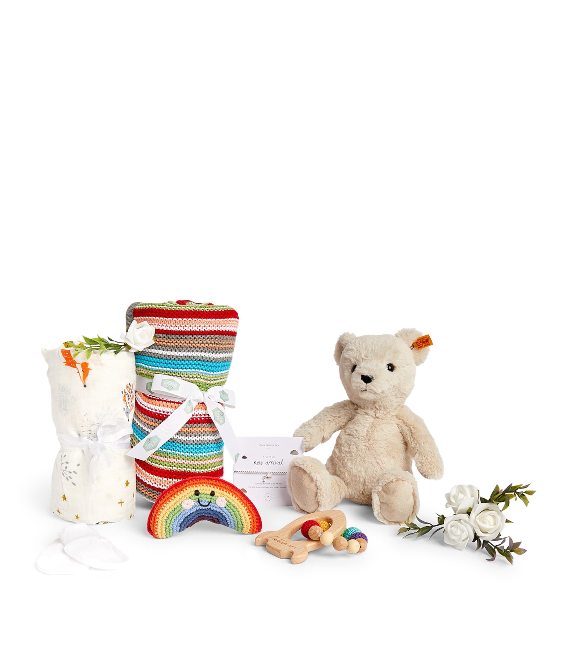 Contemporary New Baby Hamper RAINBOW Image 2