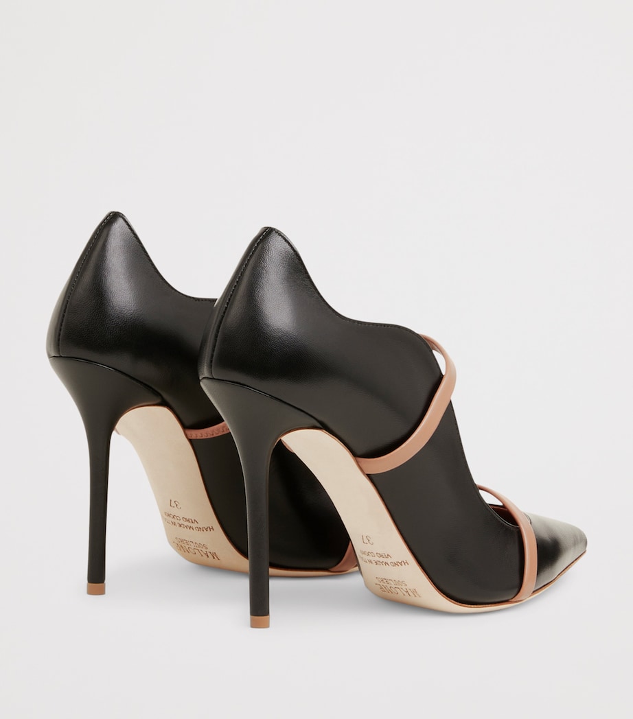 Malone Souliers Leather Maureen Pumps 100 Black Image 4