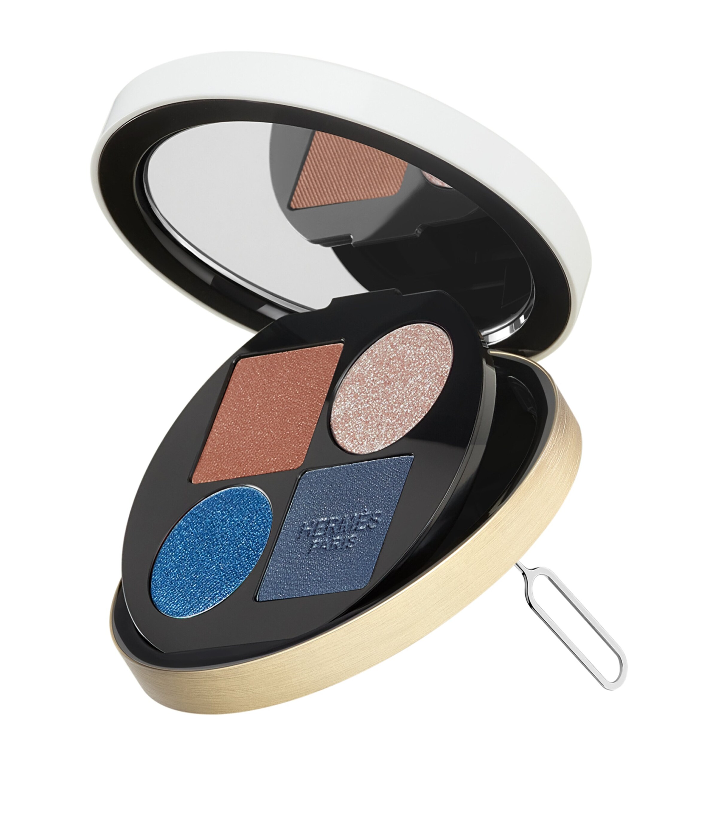 Ombres d'Hermès Eyeshadow Quartet 04 OMBRES MARINES Image 6