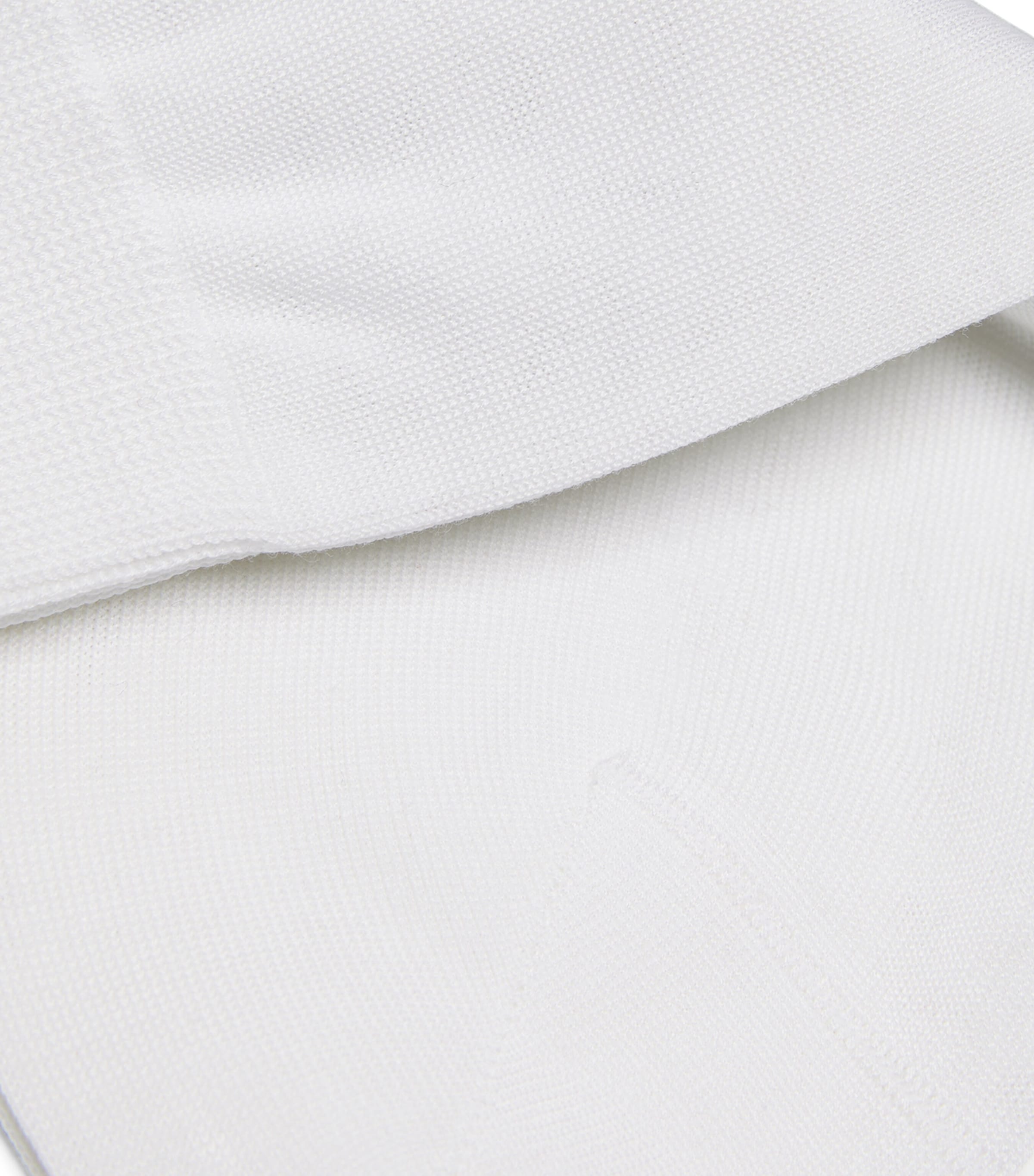 No.9 Fil D’Ecosse Socks 2000/WHITE Image 2