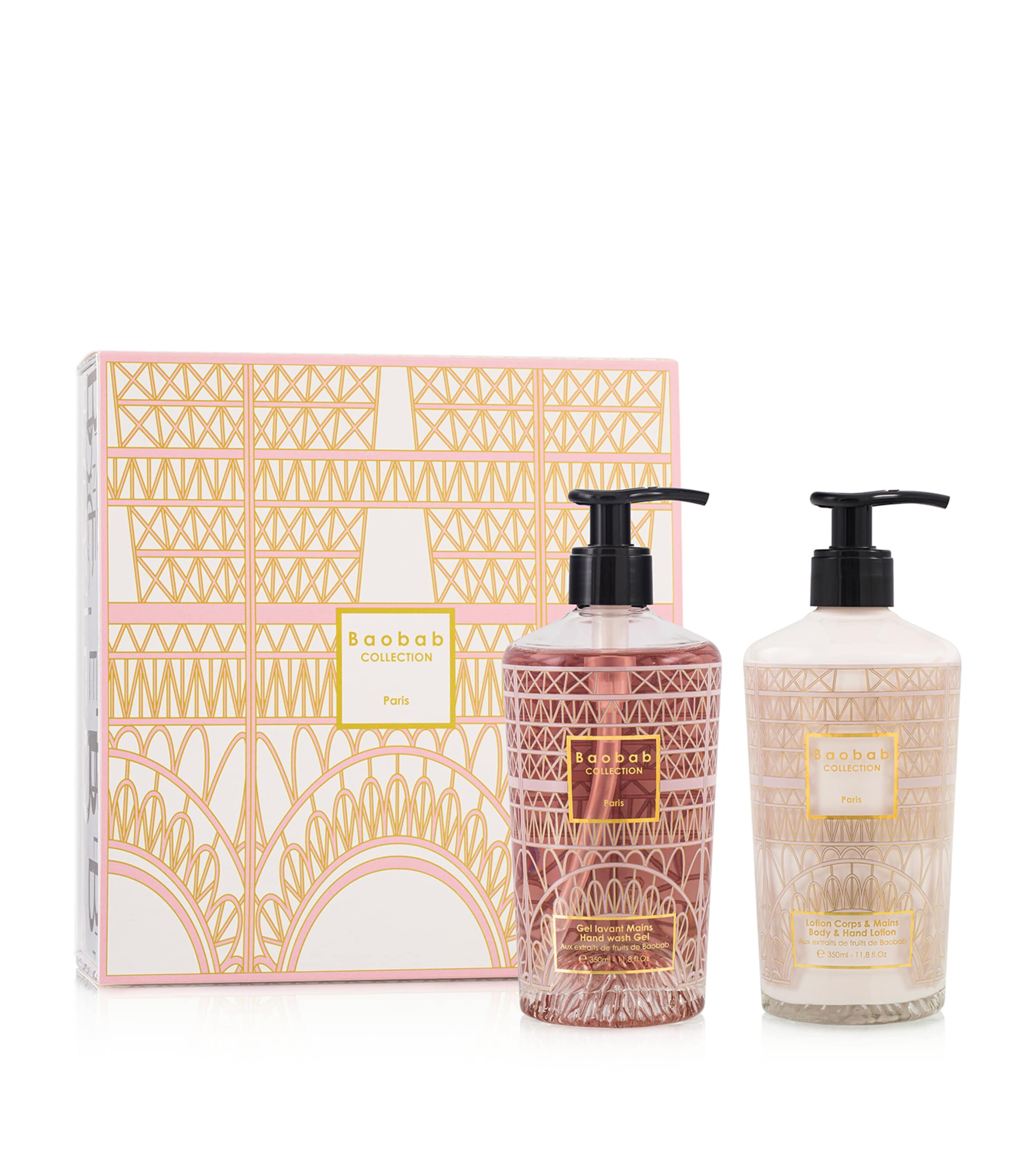 Baobab Collection Paris Hand Wash & Lotion Gift Set