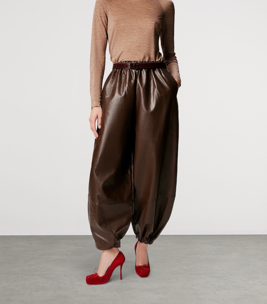 Cassia Nodo Leather Pumps 100 R667 Image 2