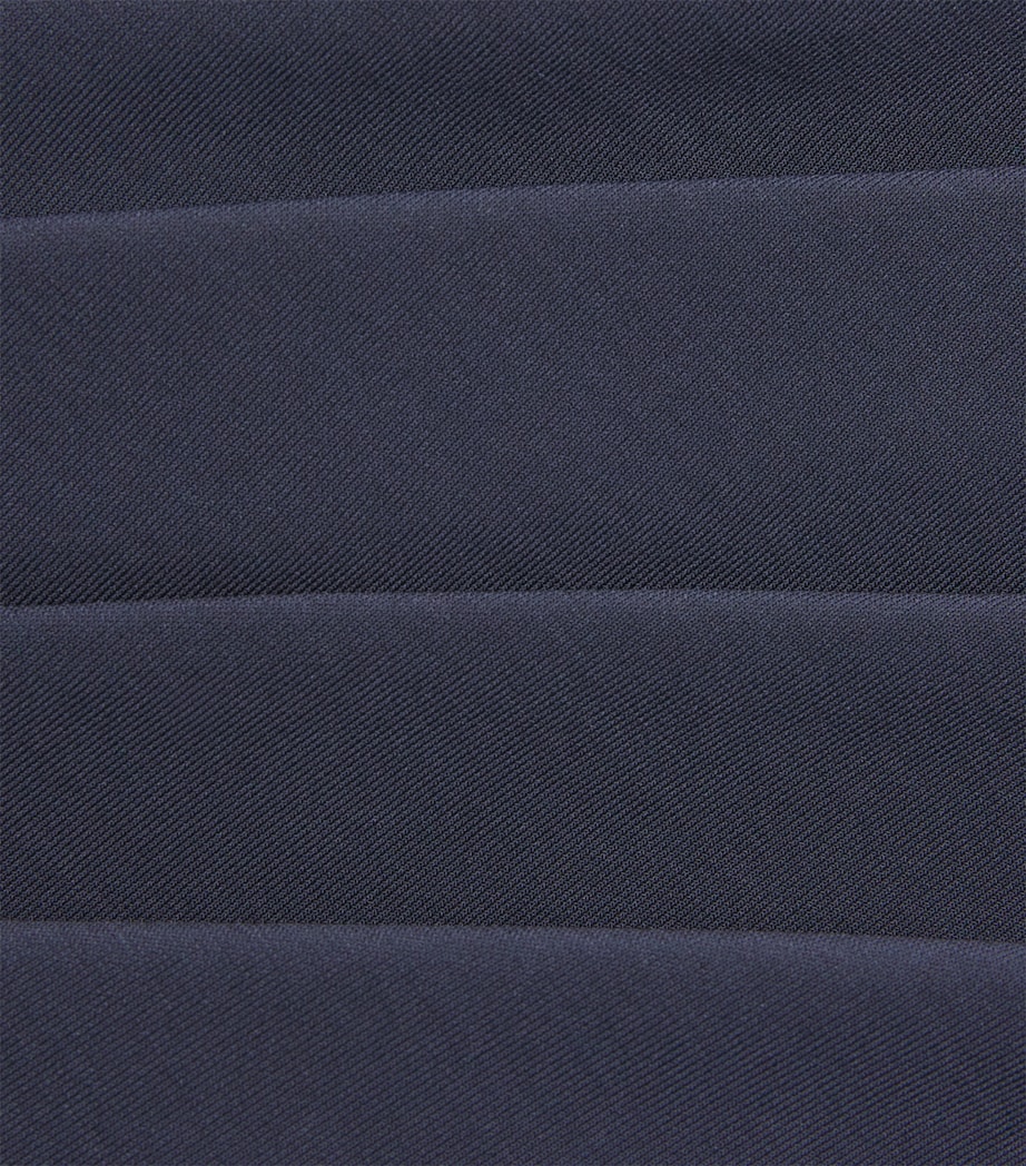 Issey Miyake Womens Drape Jersey Top Dark Navy Image 6