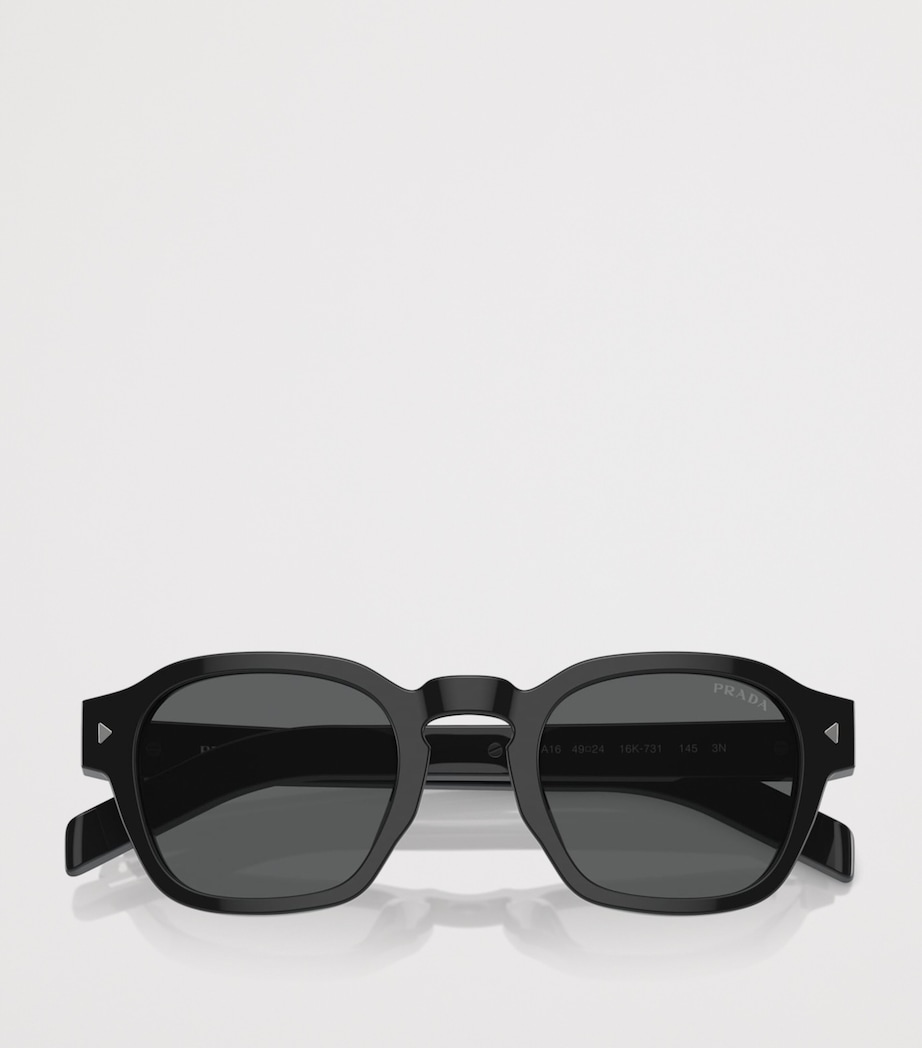 Prada Acetate Phantos Sunglasses Black Image 5