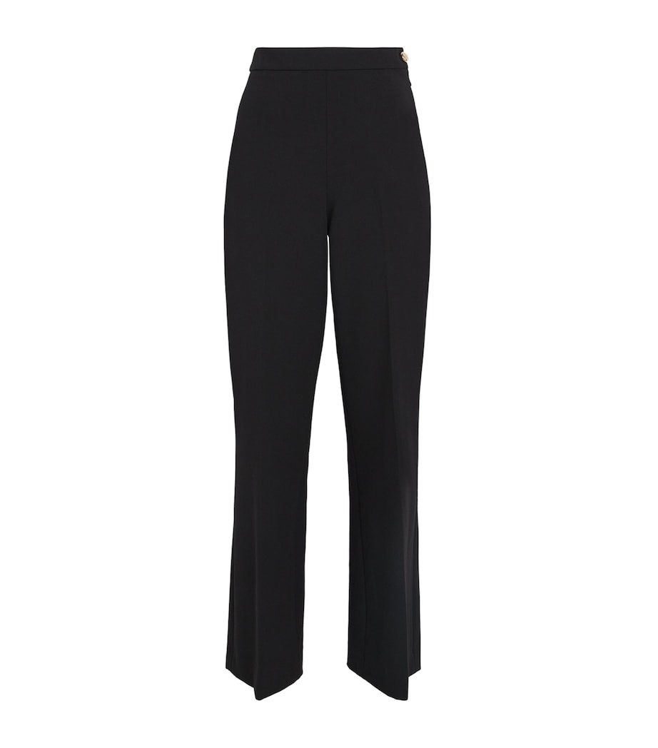 Flared Trousers BLACK Image 1