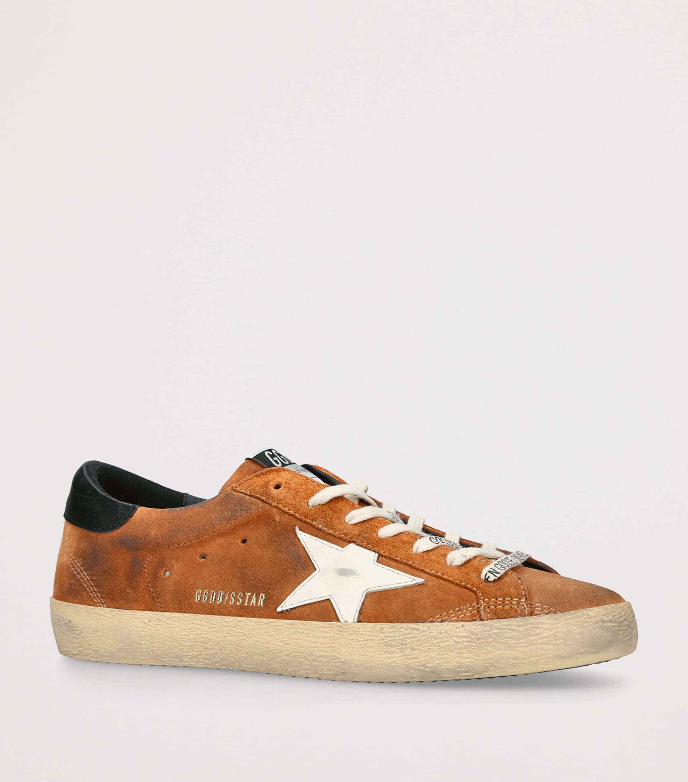Golden Goose Suede Super Star Sneakers Tan Image 3