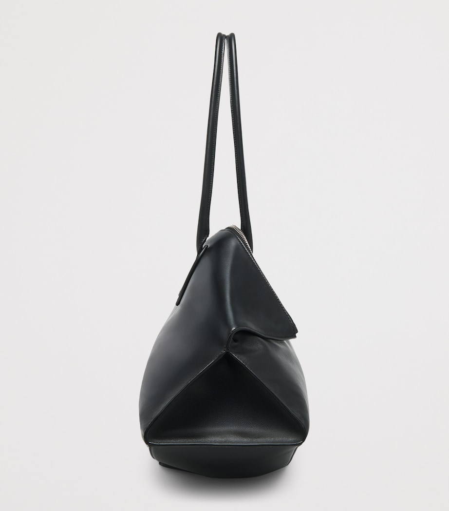 Large Leather Manta Top-Handle Bag 1000 Image 4