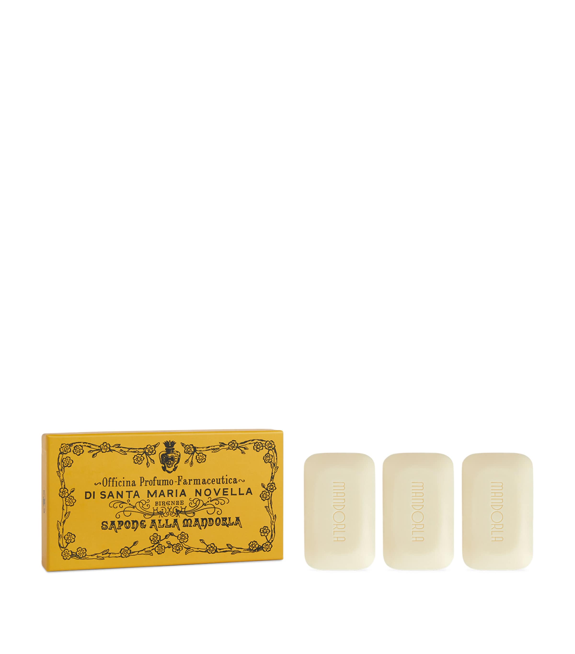 SANTA MARIA NOVELLA Almond Soaps (3 x 100g) Image 2