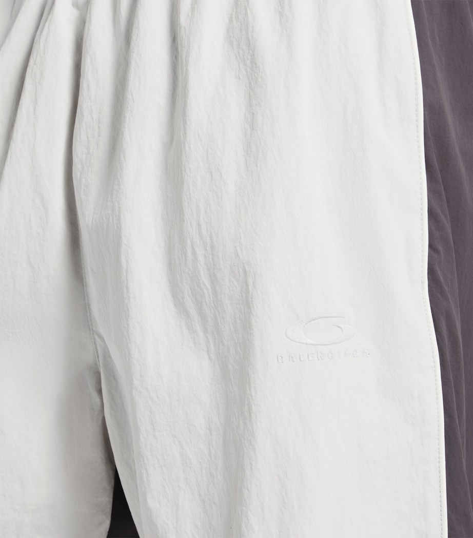 Balenciaga Mens Loop Sports Icon Track Shorts Image 6