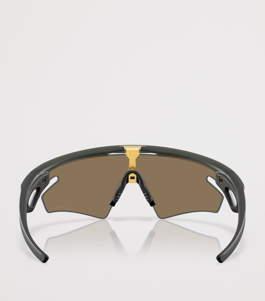 Oakley Sphaera Slash Rectangle Sunglasses Green Image 4