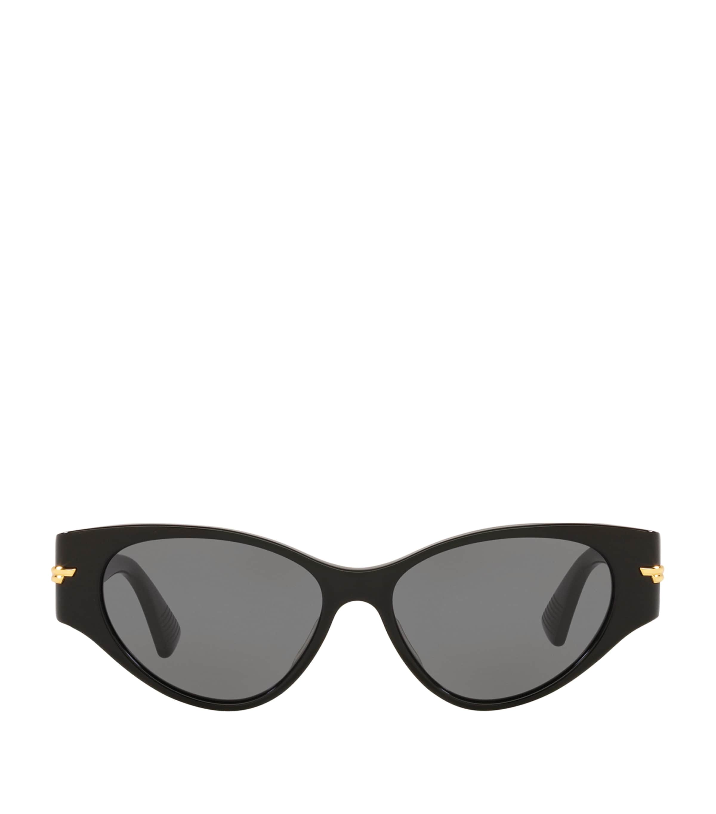 Bottega Veneta Cat Eye Sunglasses In Black