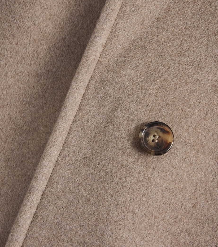 Cashmere Cape Coat BEIGE Image 5