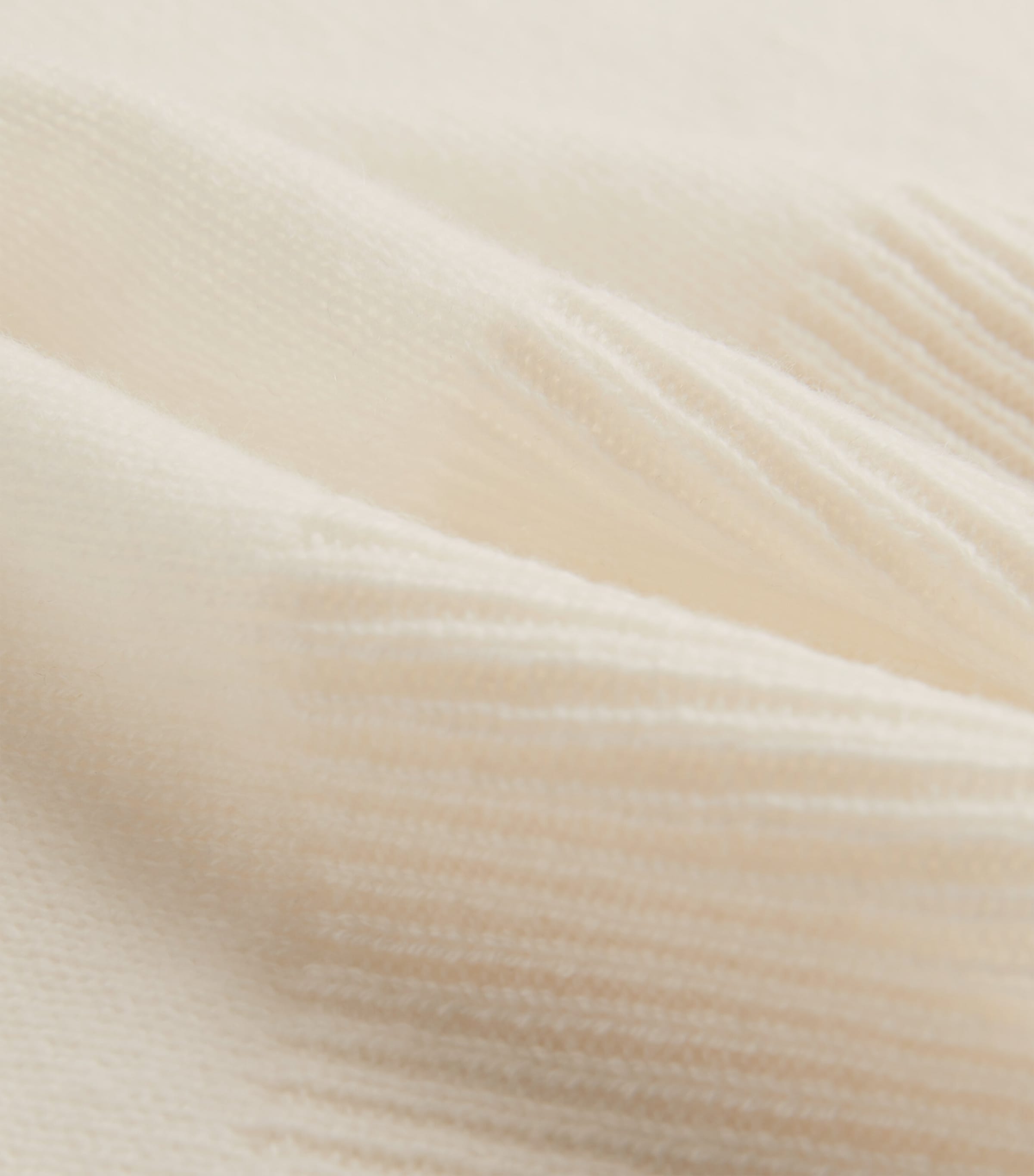 Cashmere Sweater Tee C05 IVORY Image 5