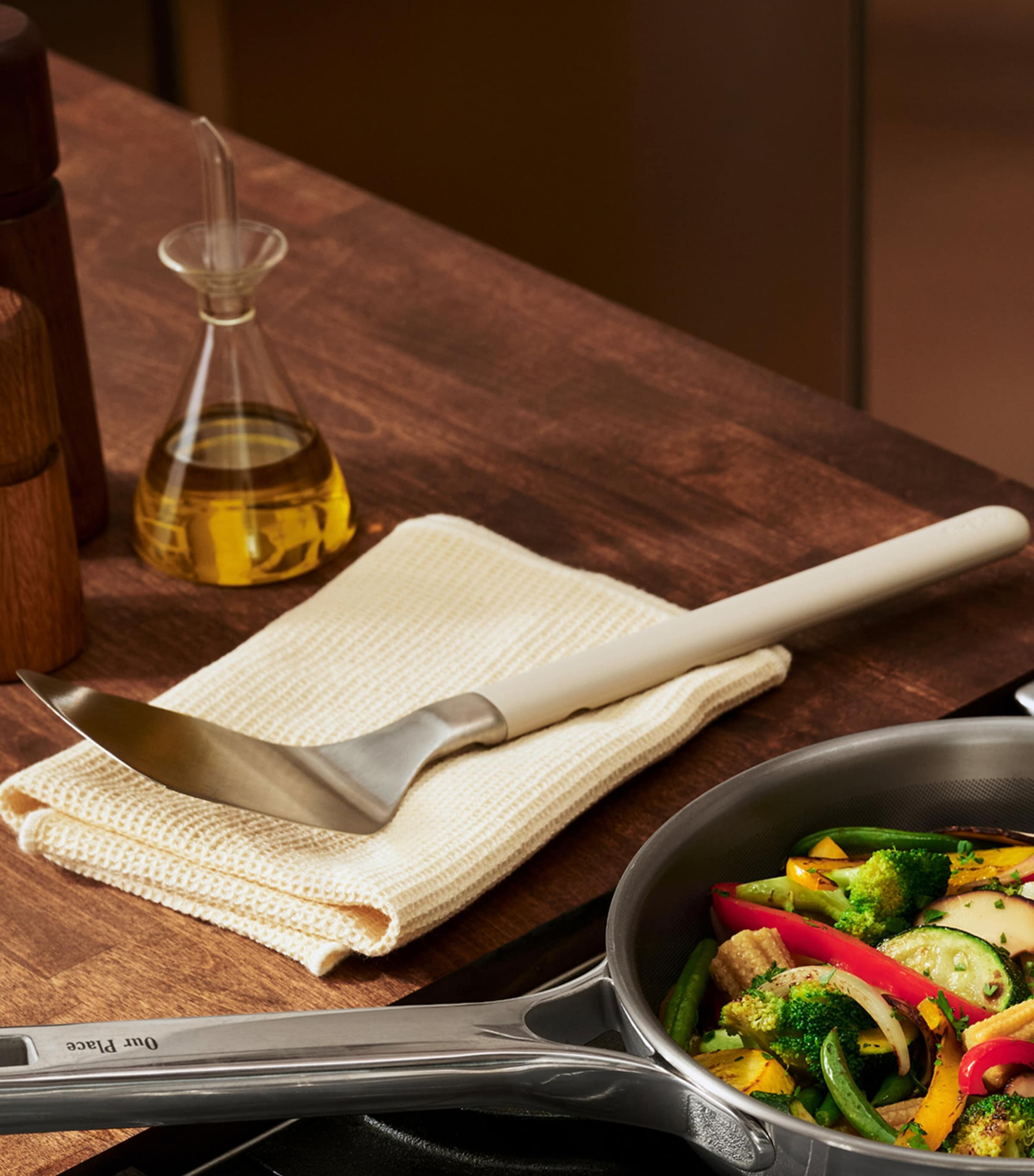 OUR PLACE Titanium Utensil Set Grey Image 3