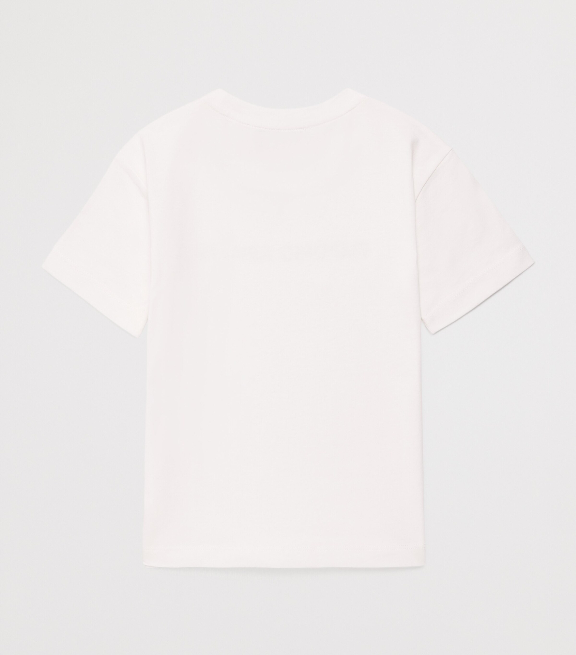 Cotton Logo T-Shirt (4-14 Years) OFF WHITE Image 2