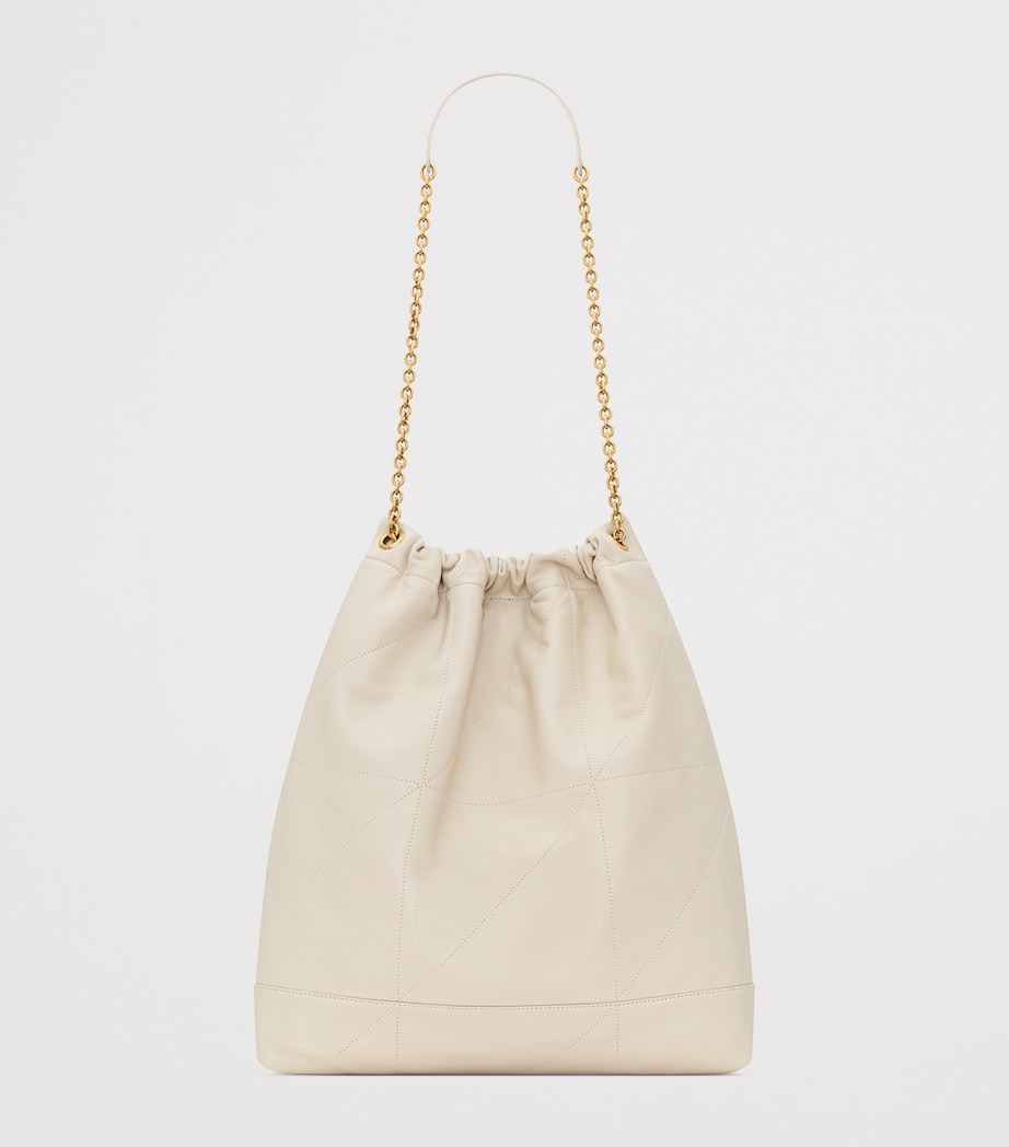 Large Leather Jamie Pochon Shoulder Bag 9207 Image 3