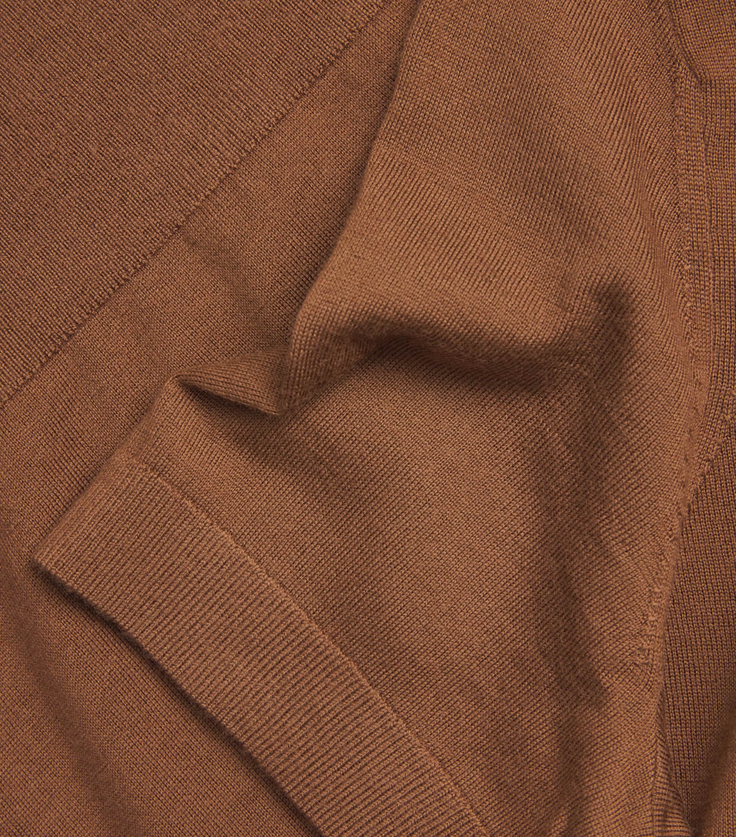 Merino Wool T-Shirt D3G-CARAMEL Image 5