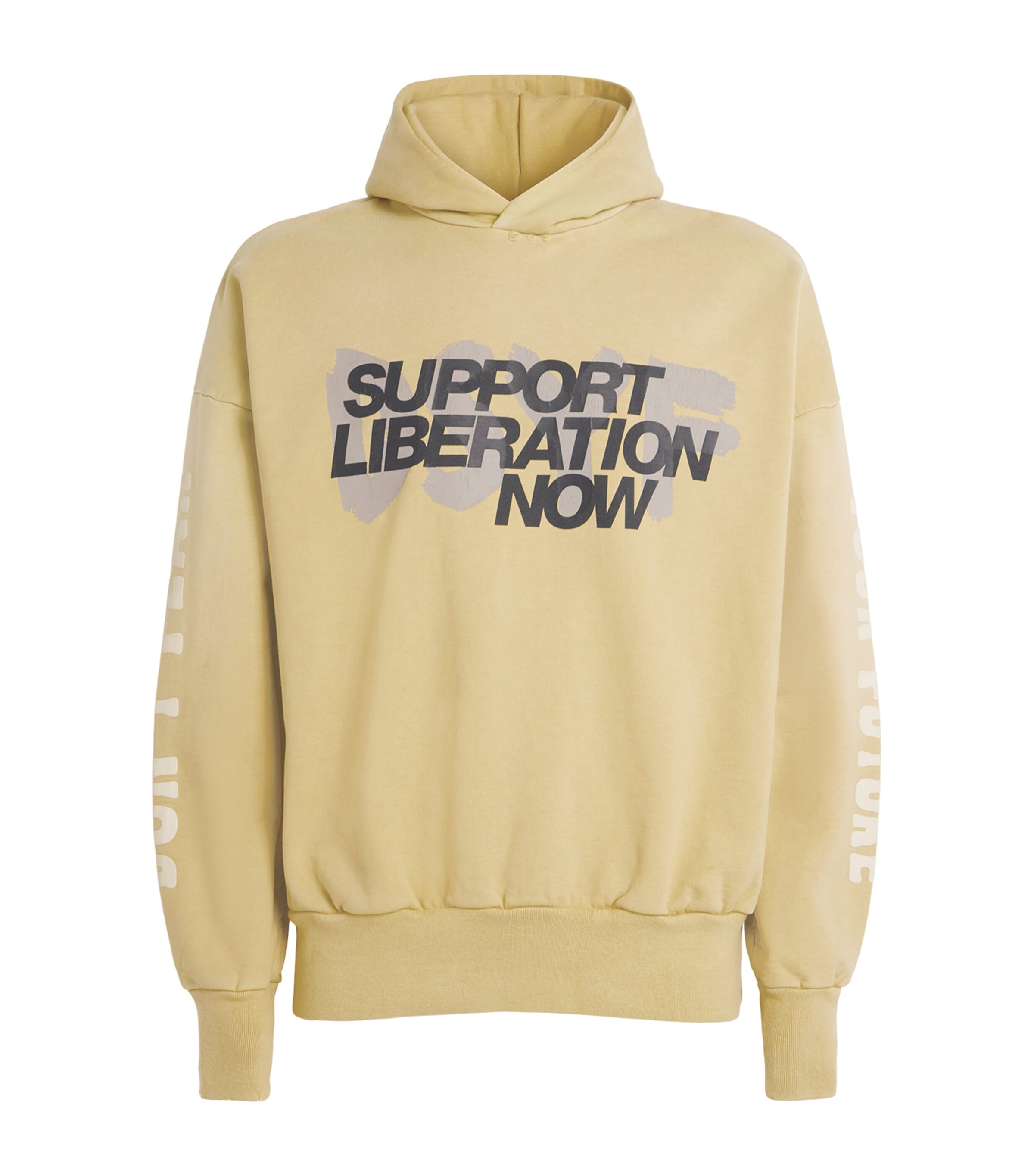 Fear Of God Mens x DSYF Support Liberation Now Hoodie Clay/ Image 1