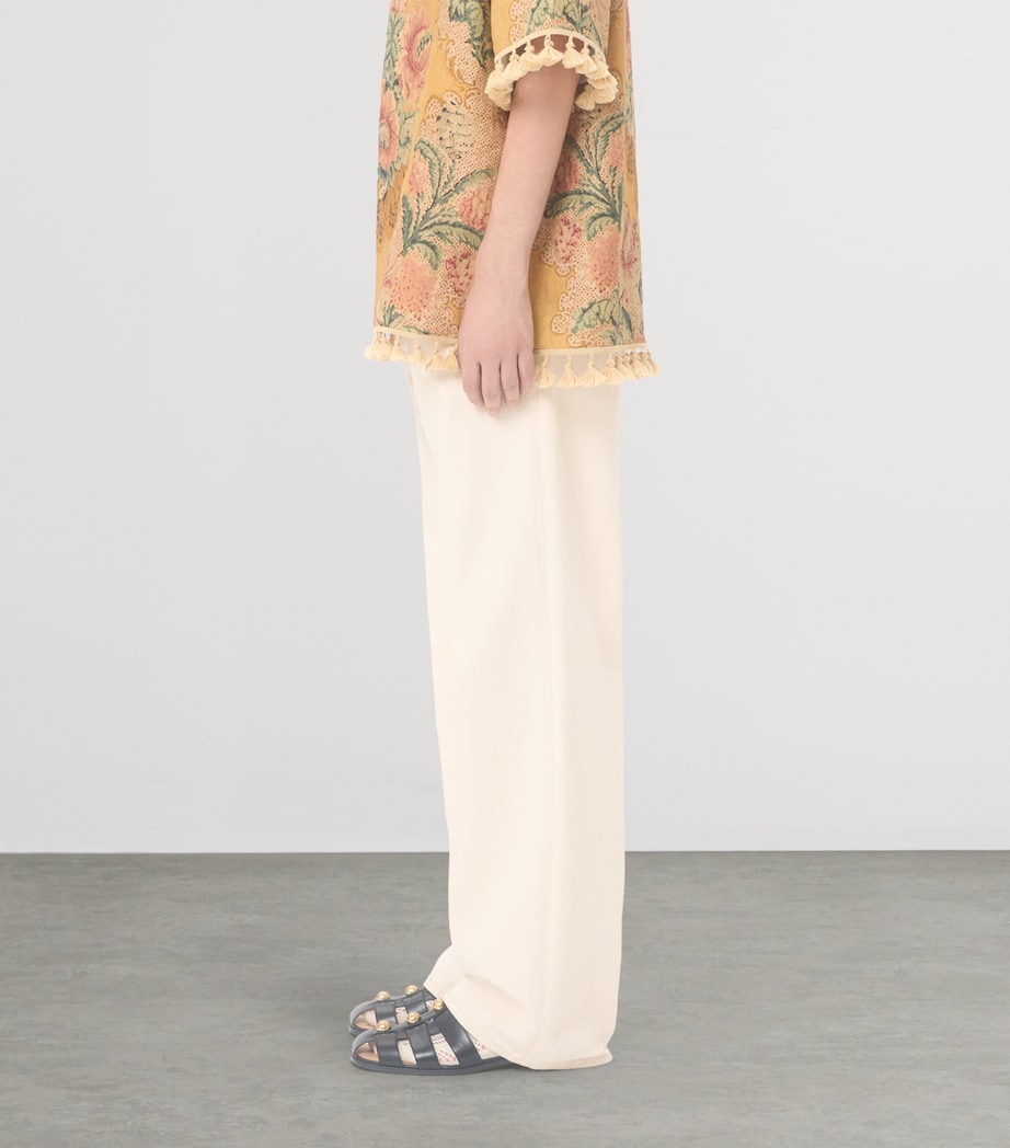 Mid-Rise Wide-Leg Jeans A03 Image 3