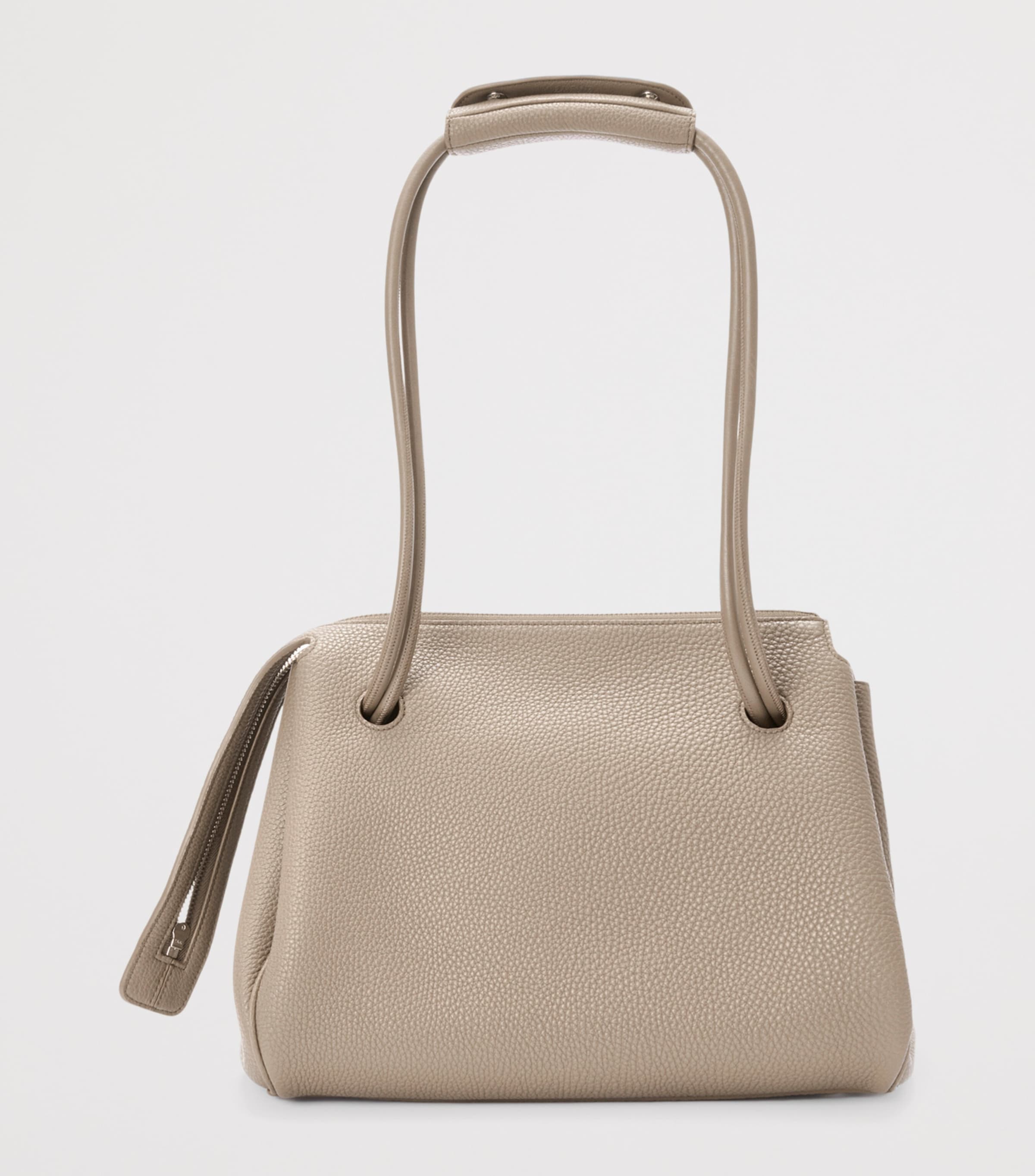 LOEWE Medium Grained Leather Madrid Shoulder Bag Clay Image 6