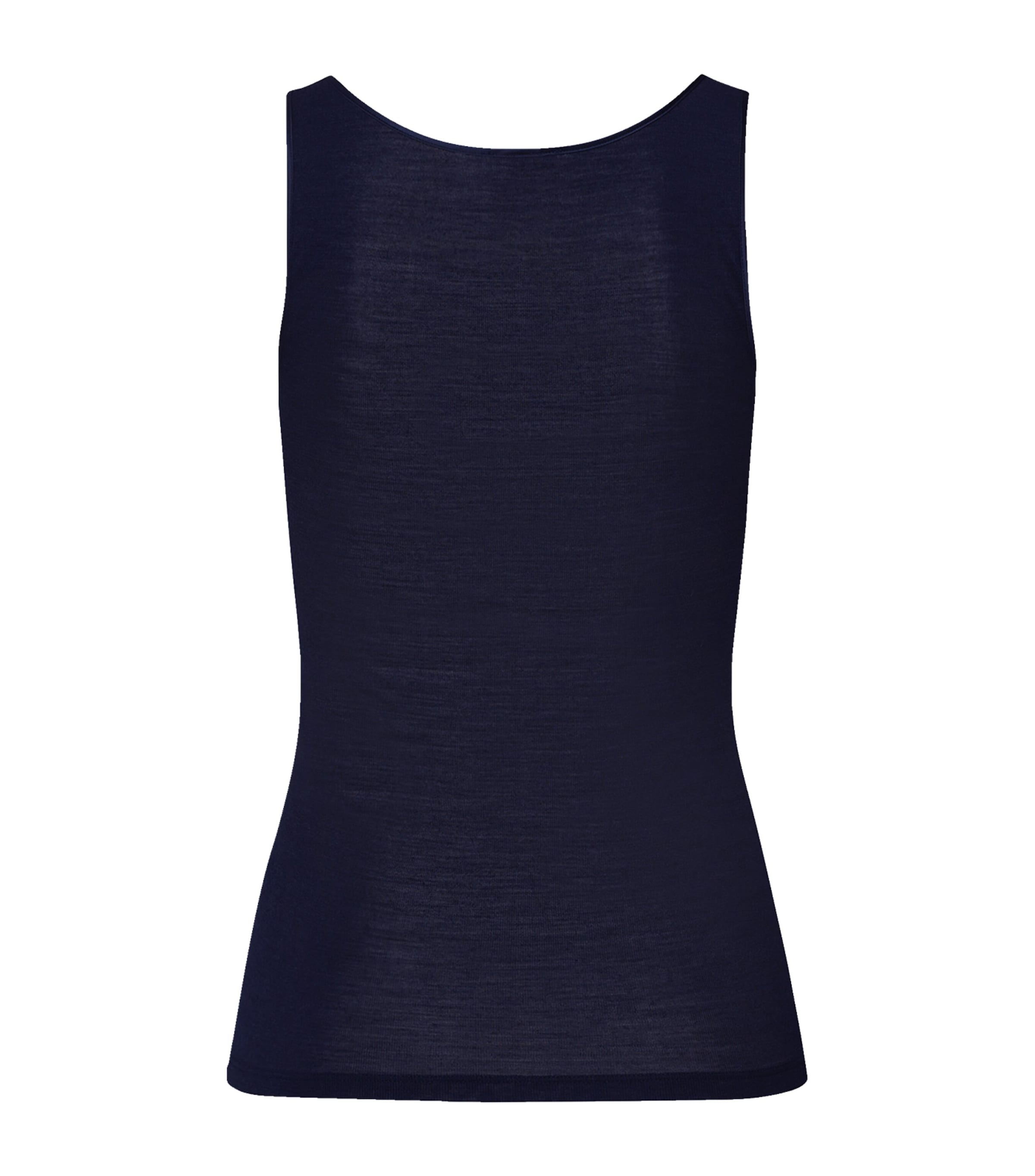 Woolen Silk Tank Top NIGHT BLUE Image 2